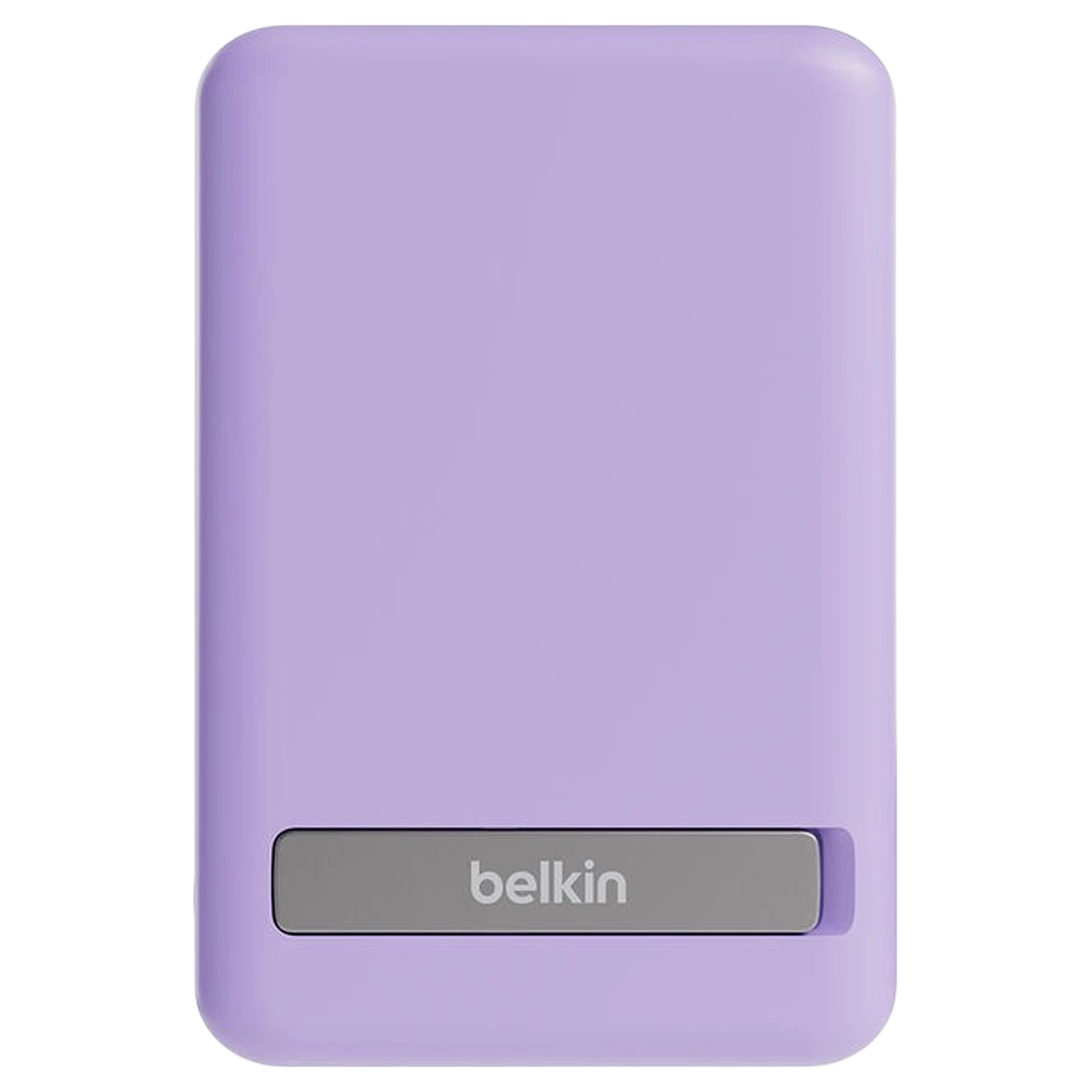 belkin BoostCharge 5000 mAh 7.5W Fast Charging Power Bank (Type C Port, Wireless Charging with Stand, Purple)_1