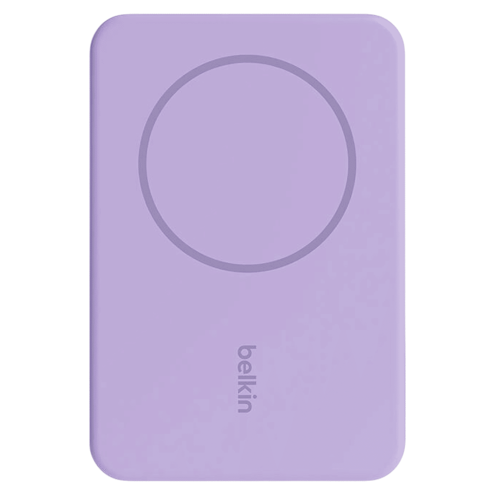belkin BoostCharge 5000 mAh 7.5W Fast Charging Power Bank (Type C Port, Wireless Charging with Stand, Purple)_5