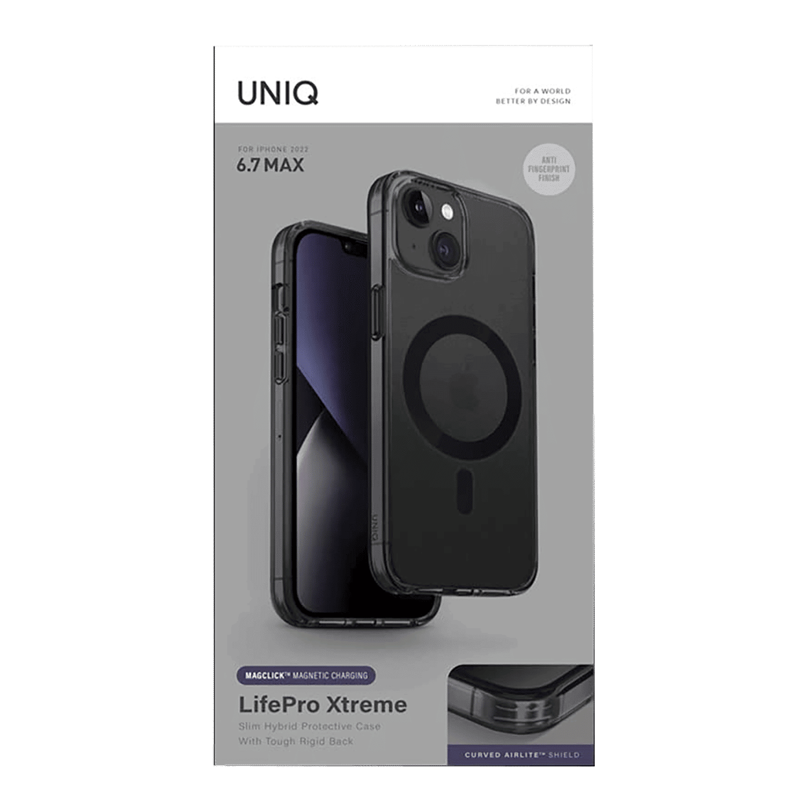 UNIQ Lifepro Xtreme Soft TPU Back Case for iPhone 14 Plus (AirLite Corners, Clear)_5