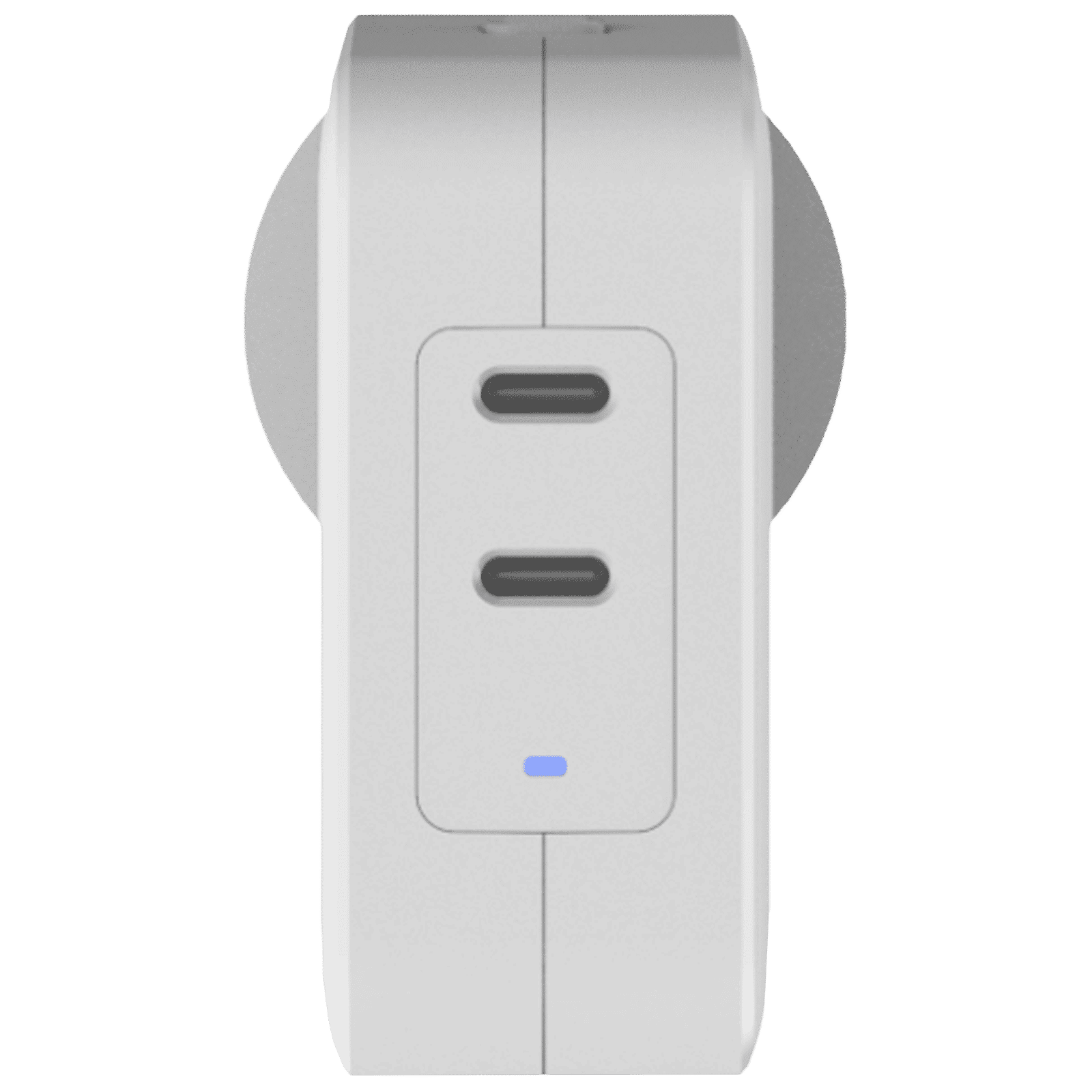 Croma 65W Type C 2-Port Fast Charger (Adapter Only, Advance GaN Technology, White)_4