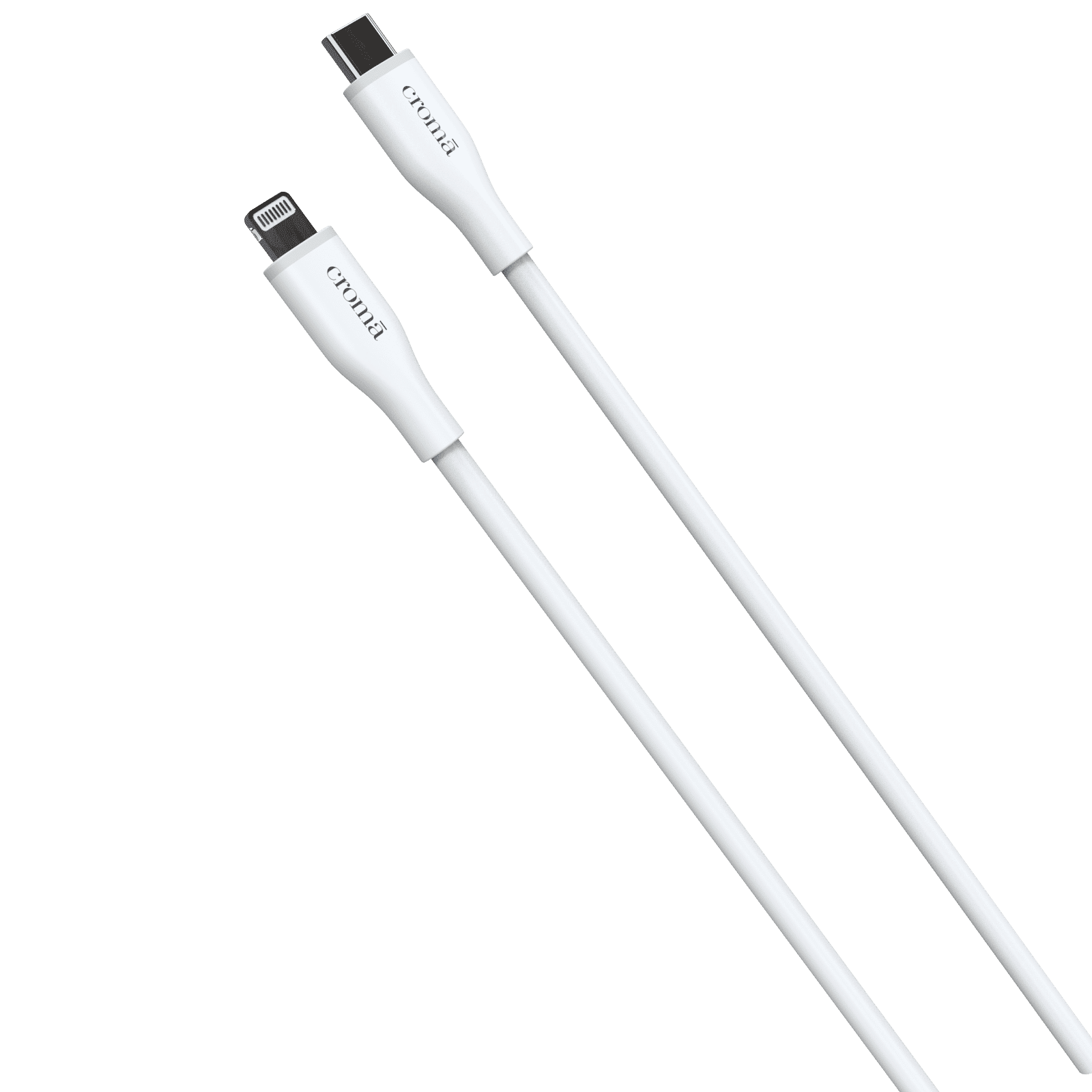 Croma Type C to Lightning 3.9 Feet (1.2M) Cable (Apple Certified, White)_4