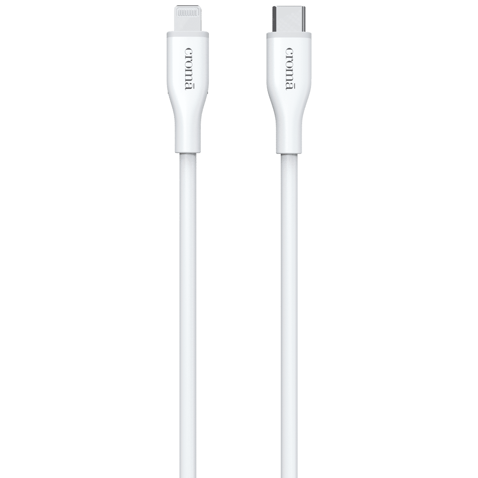 Croma Type C to Lightning 3.9 Feet (1.2M) Cable (Apple Certified, White)_5