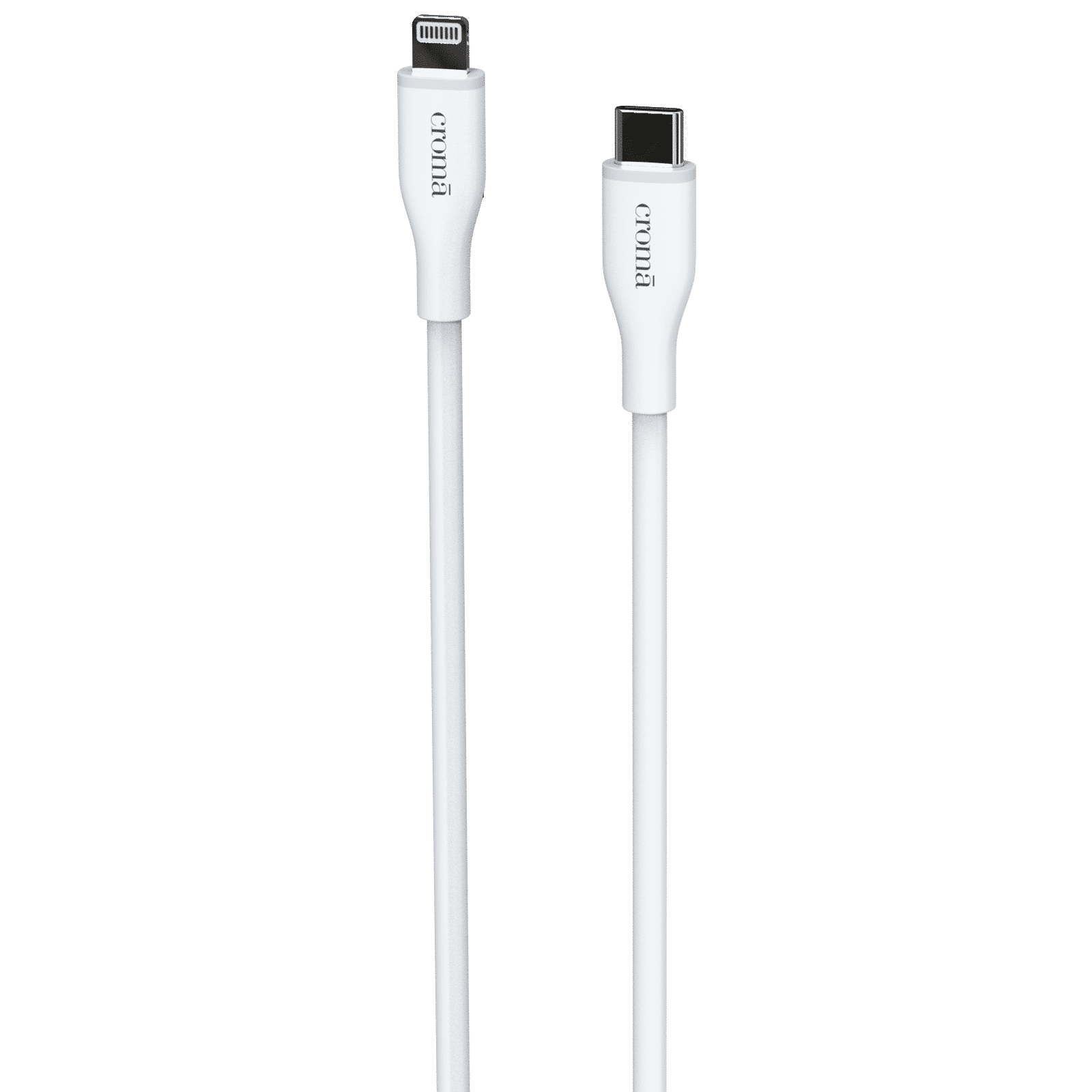 Croma Type C to Lightning 3.9 Feet (1.2M) Cable (Apple Certified, White)_6