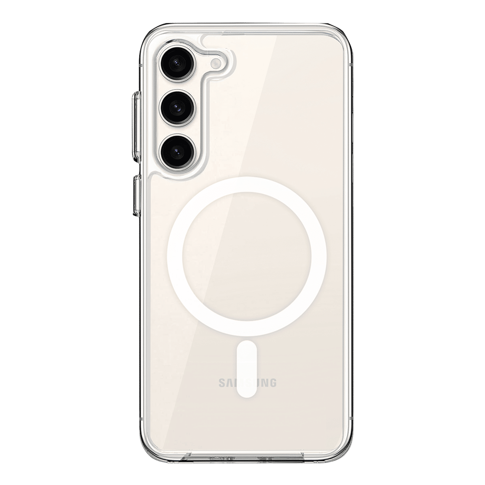 GRIPP GR-S23-MCLR Hard Silicon Back Case for Samsung S23 (Anti-bacterial Technology, Clear)_3