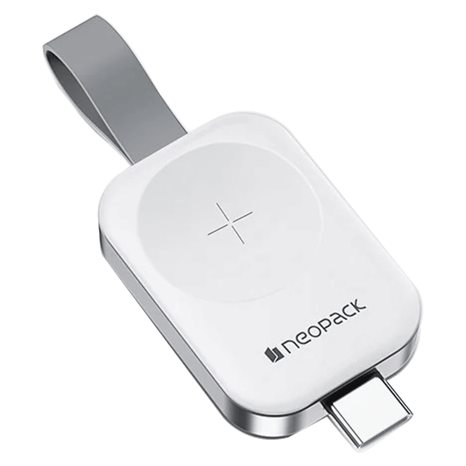 neopack Nano Wireless Charger For Apple iWatch Series SE 7, 6, 5, 4, 3, 2, 1 (WCPRO16, White)_1