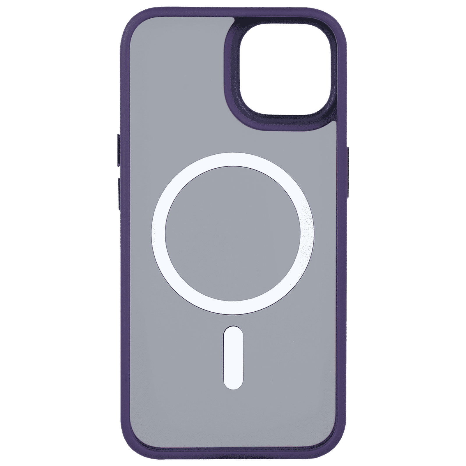 Croma Polycarbonate & TPU Matte Back Case for Apple iPhone 14 (Apple Compatible, Purple)_5