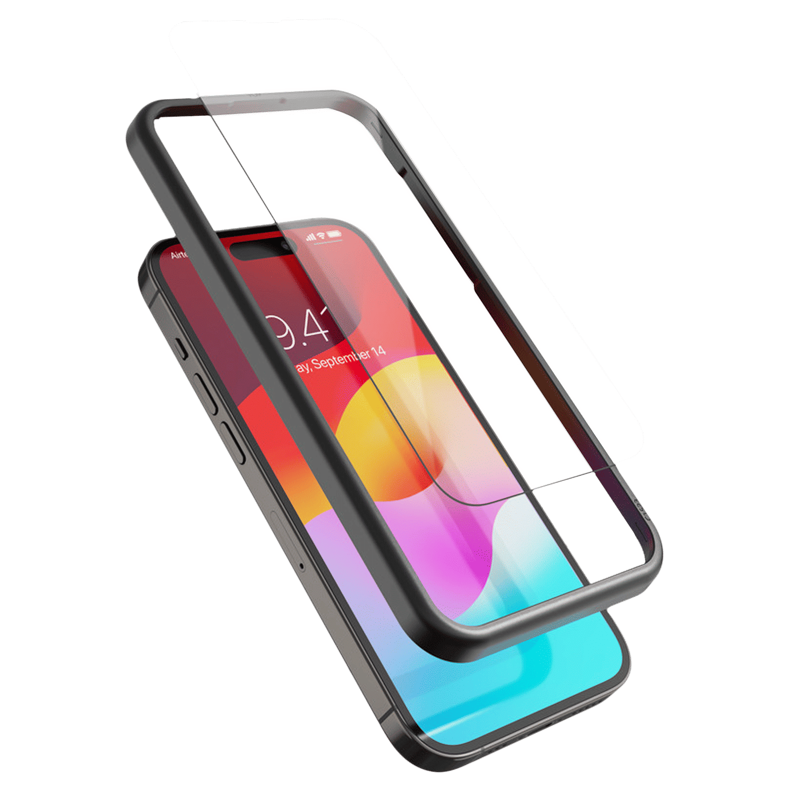 VAKU LUXOS SUPRKIT2 PC & TPU Back Cover for Apple iPhone 14 (Edge to Edge Protection, Clear)_3