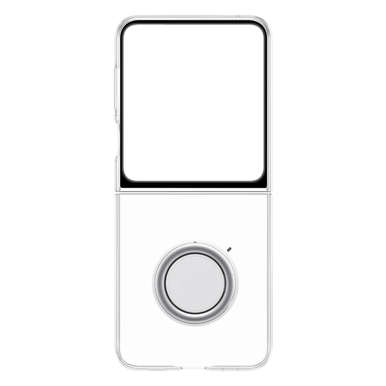 SAMSUNG Soft Back Case for Galaxy Z Flip5 (Clear Protection, Transparent)_1