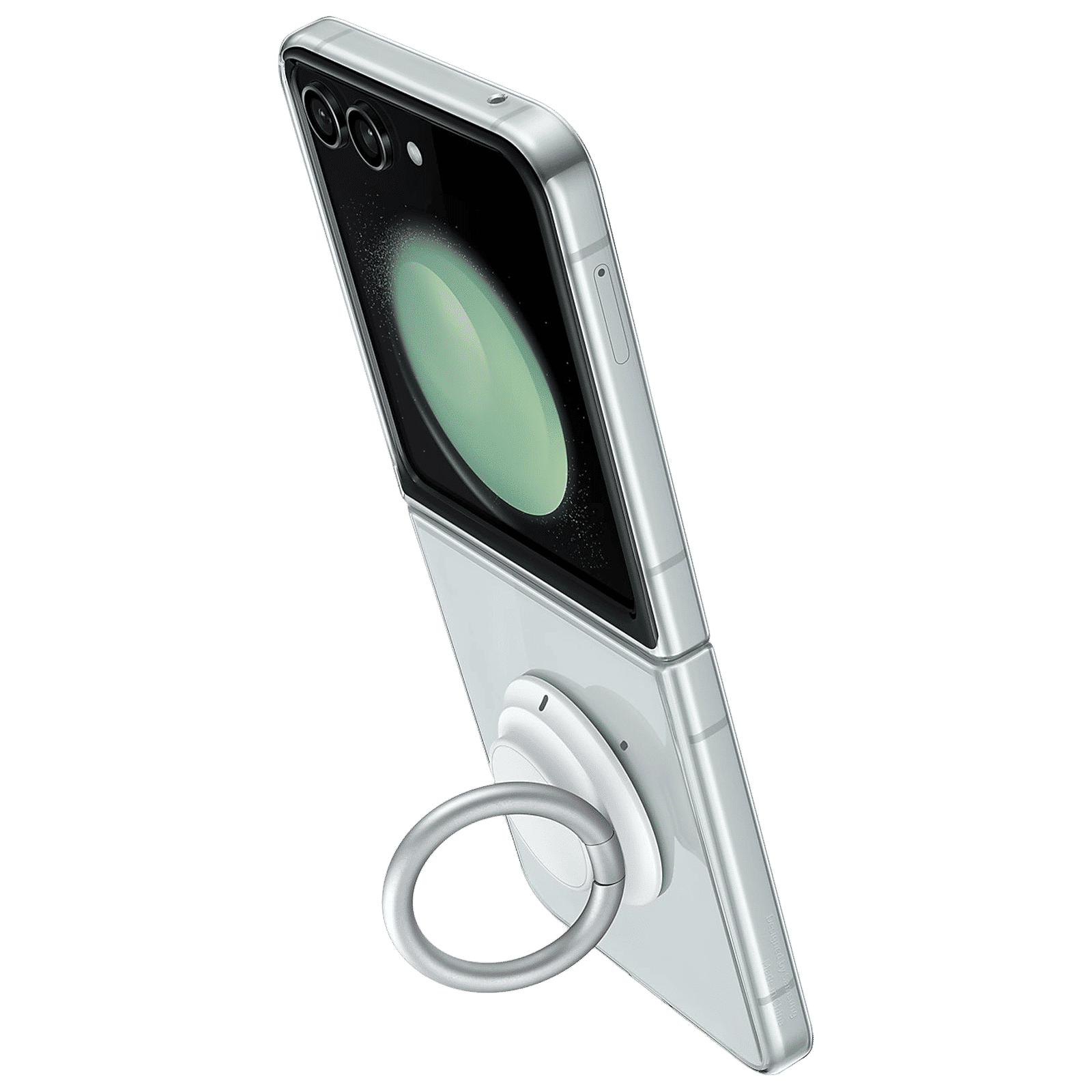 SAMSUNG Soft Back Case for Galaxy Z Flip5 (Clear Protection, Transparent)_3