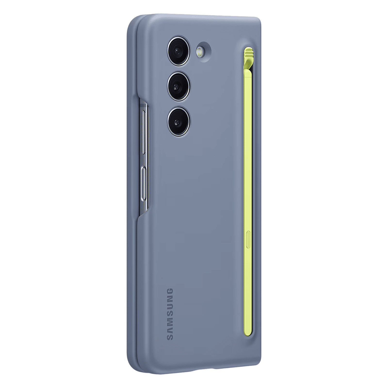 SAMSUNG Back Case for Galaxy Z Fold5 (Built-in S Pen Slot, Icy Blue)_4