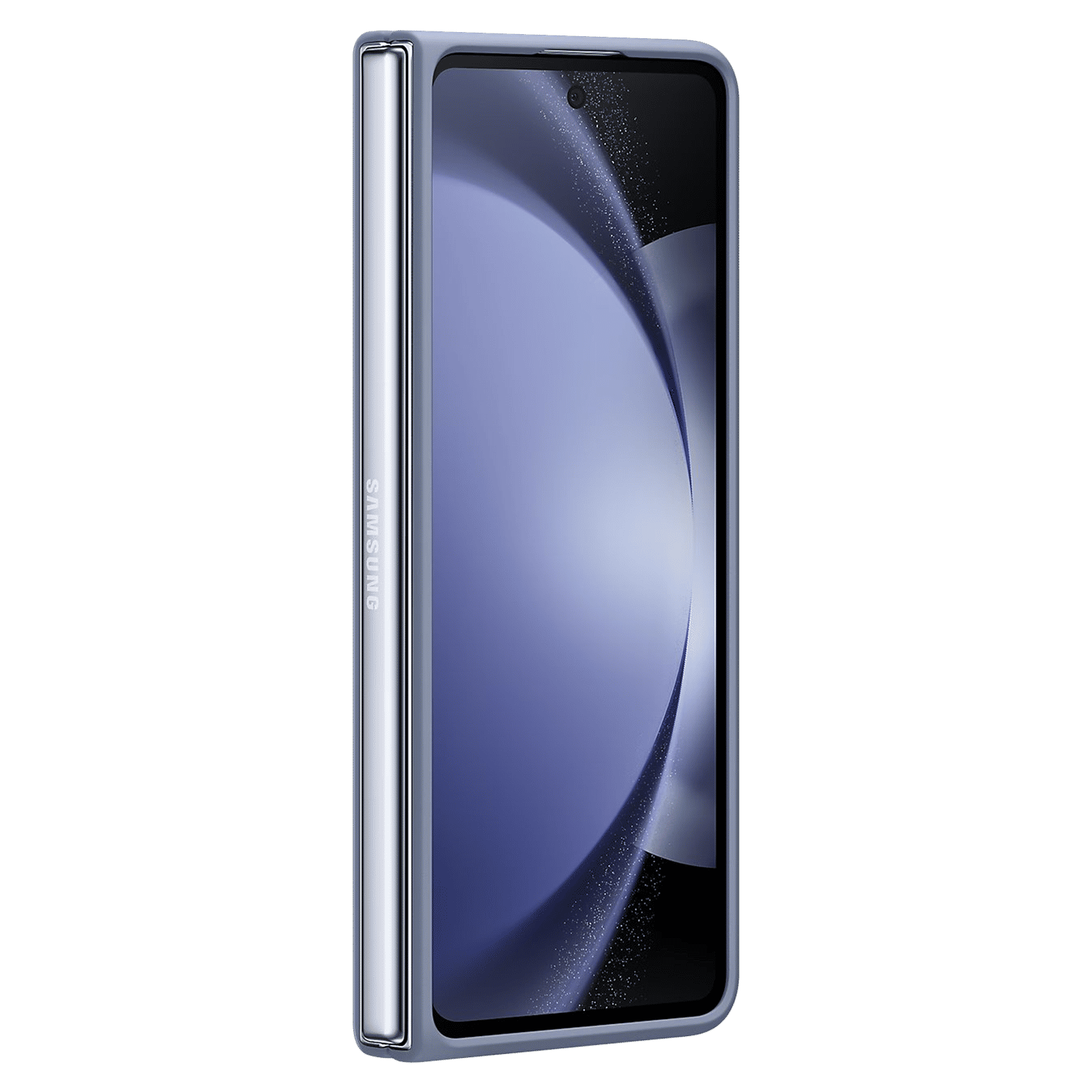 SAMSUNG Back Case for Galaxy Z Fold5 (Built-in S Pen Slot, Icy Blue)_5