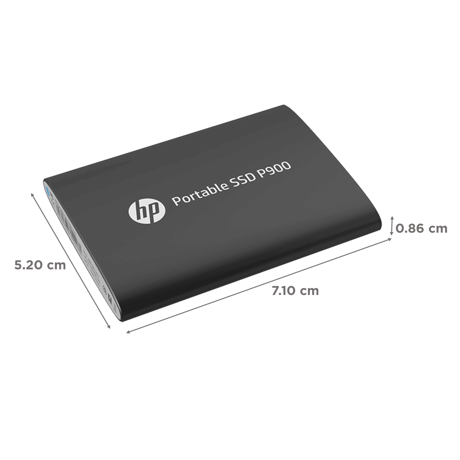 HP P900 1TB USB Type-C (3.0) Portable Solid State Drive (Power Saving Management, Black) HP P900 1TB USB Type-C (3.0) Portable Solid State Drive (Power Saving Management, Black)_2