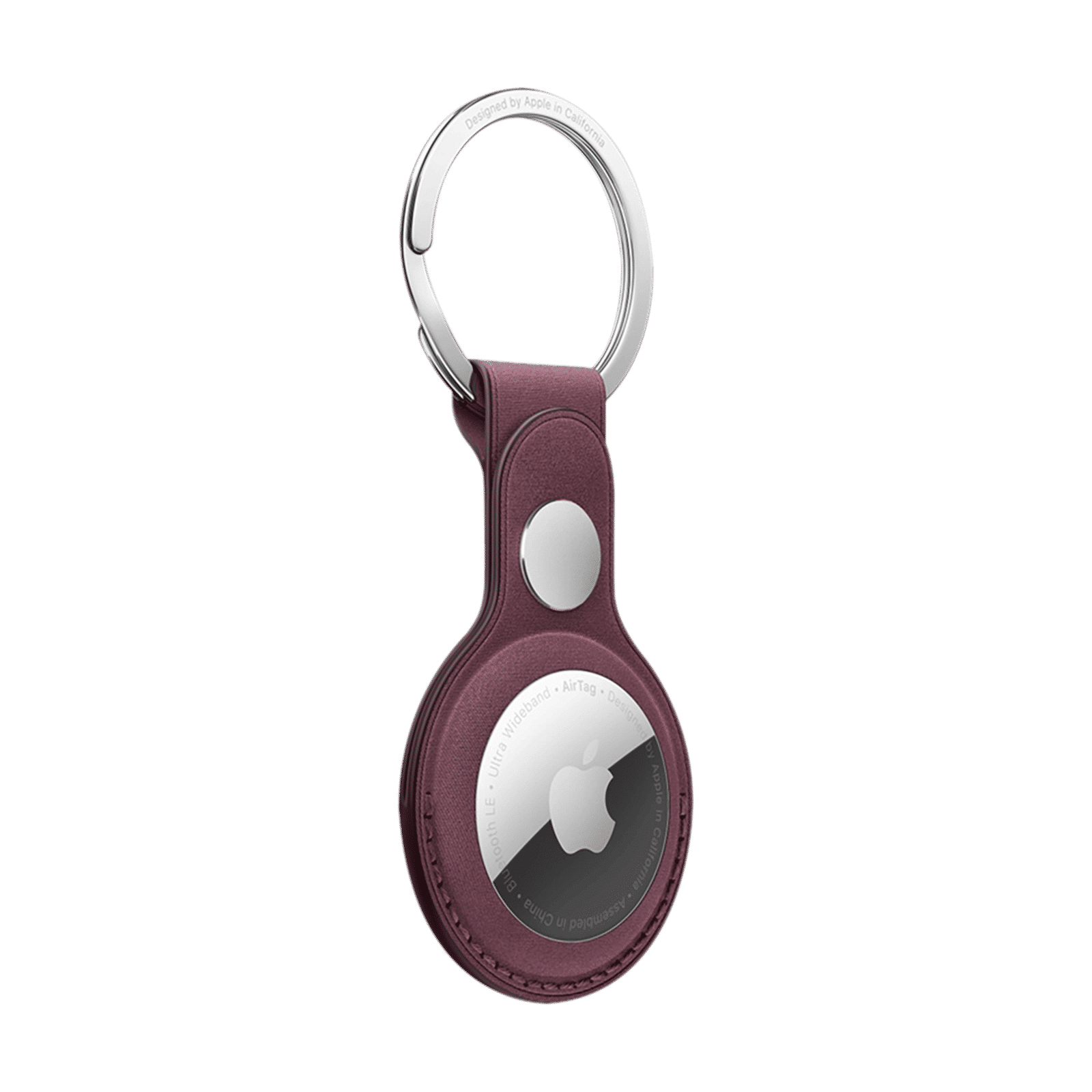 Apple AirTag Key Ring (Snug Fit, MT2J3ZM/A, Mulberry)_3