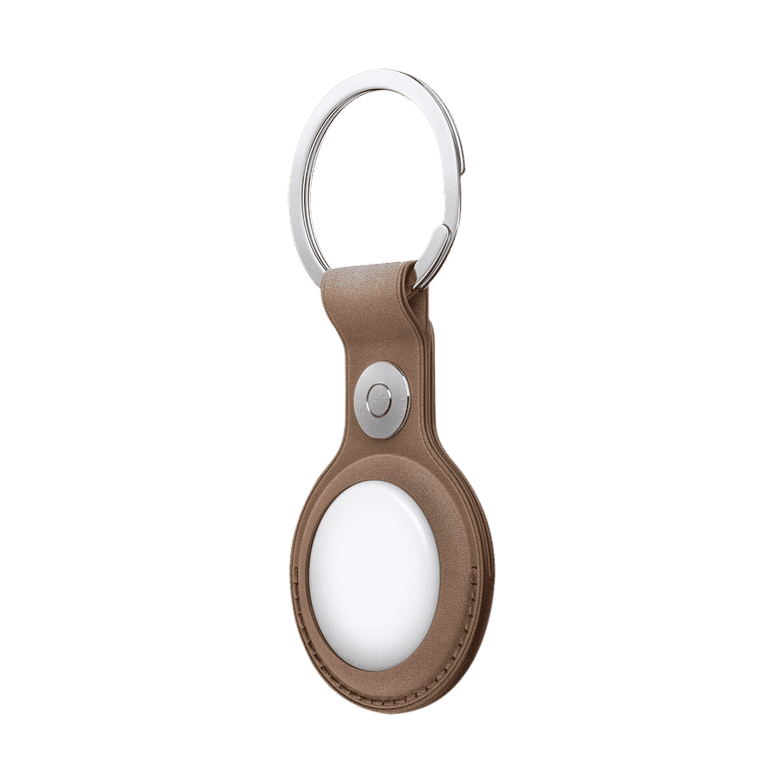 Apple AirTag Key Ring (Snug Fit, MT2L3ZM/A, Taupe)_2