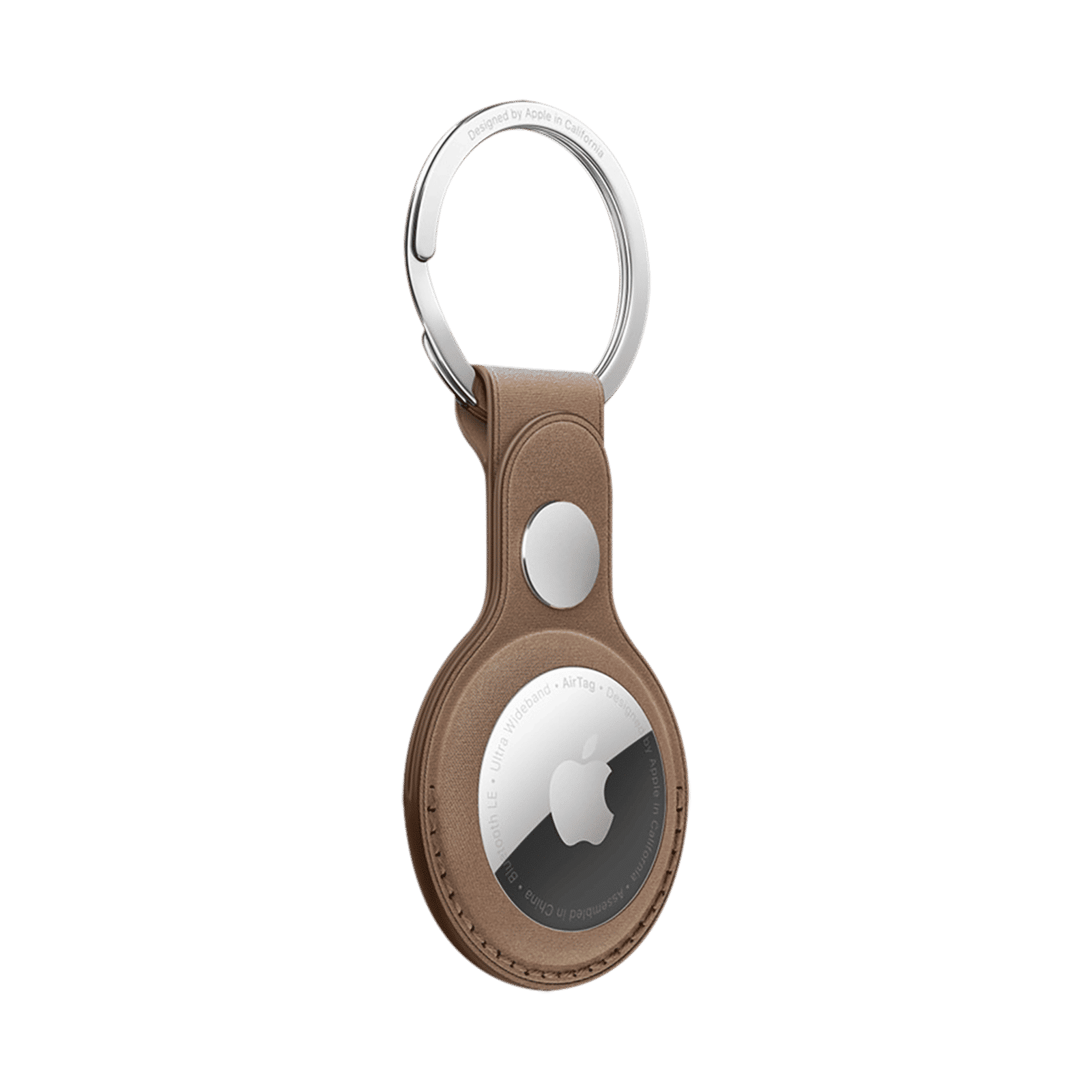 Apple AirTag Key Ring (Snug Fit, MT2L3ZM/A, Taupe)_3