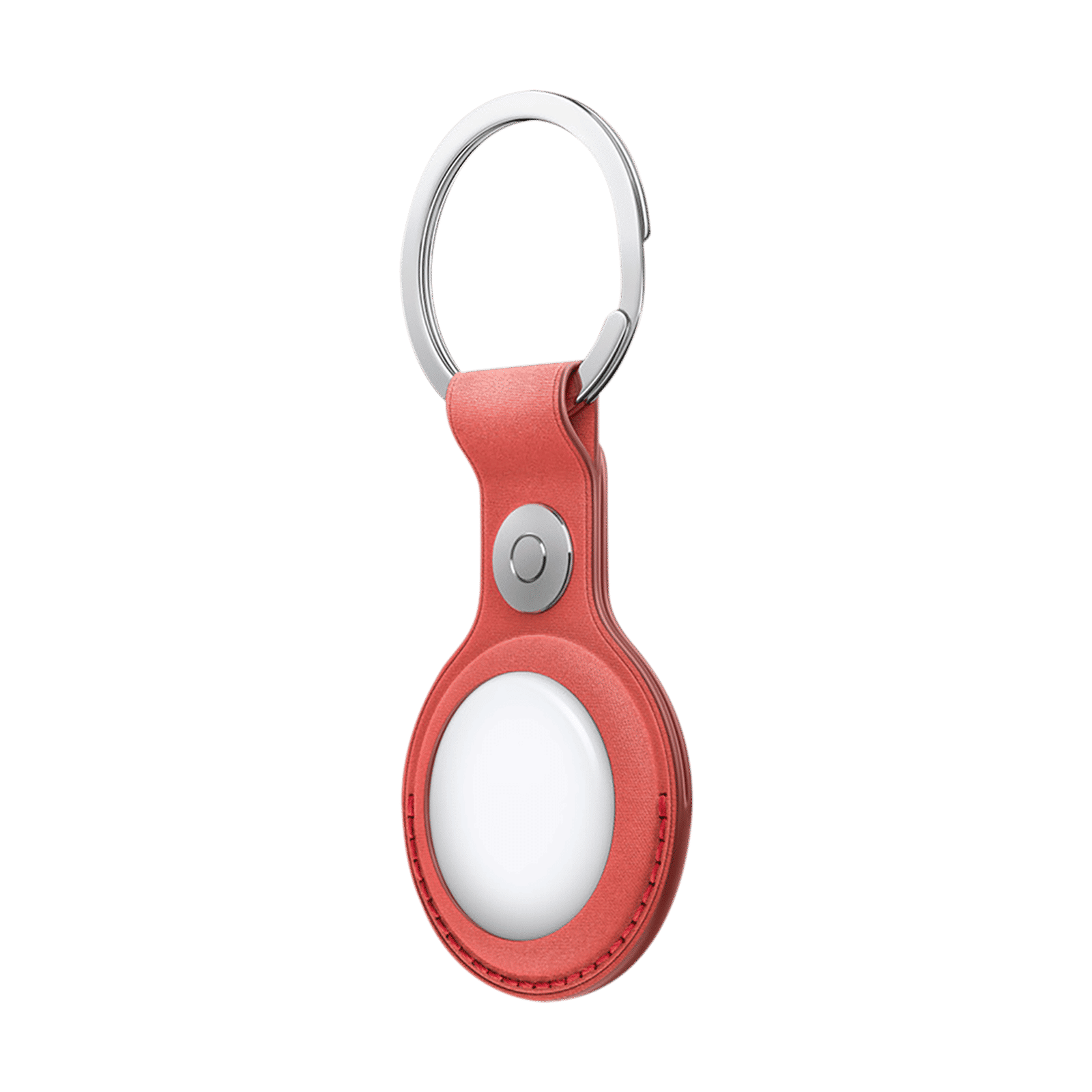 Apple AirTag Key Ring (Snug Fit, MT2M3ZM/A, Coral)_2
