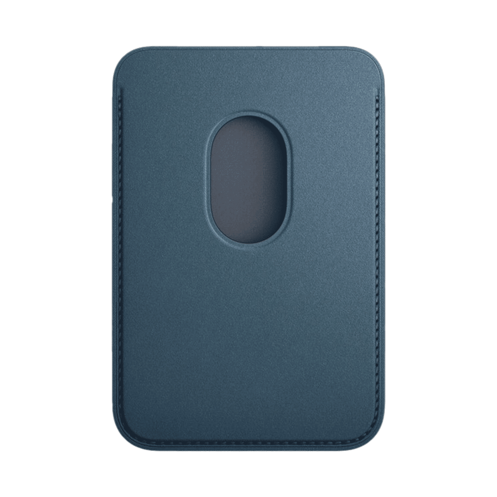 Apple Soft FineWoven Wallet for Apple iPhone 15/15 Pro Max/15/15 Plus/14 Pro/14 Pro Max/14/14 Plus/13 Pro/13 Pro Max/13 Mini/13/12 Pro/12 Pro Max/12 Mini/12 (Built-in Magnet, Pacific Blue)_2