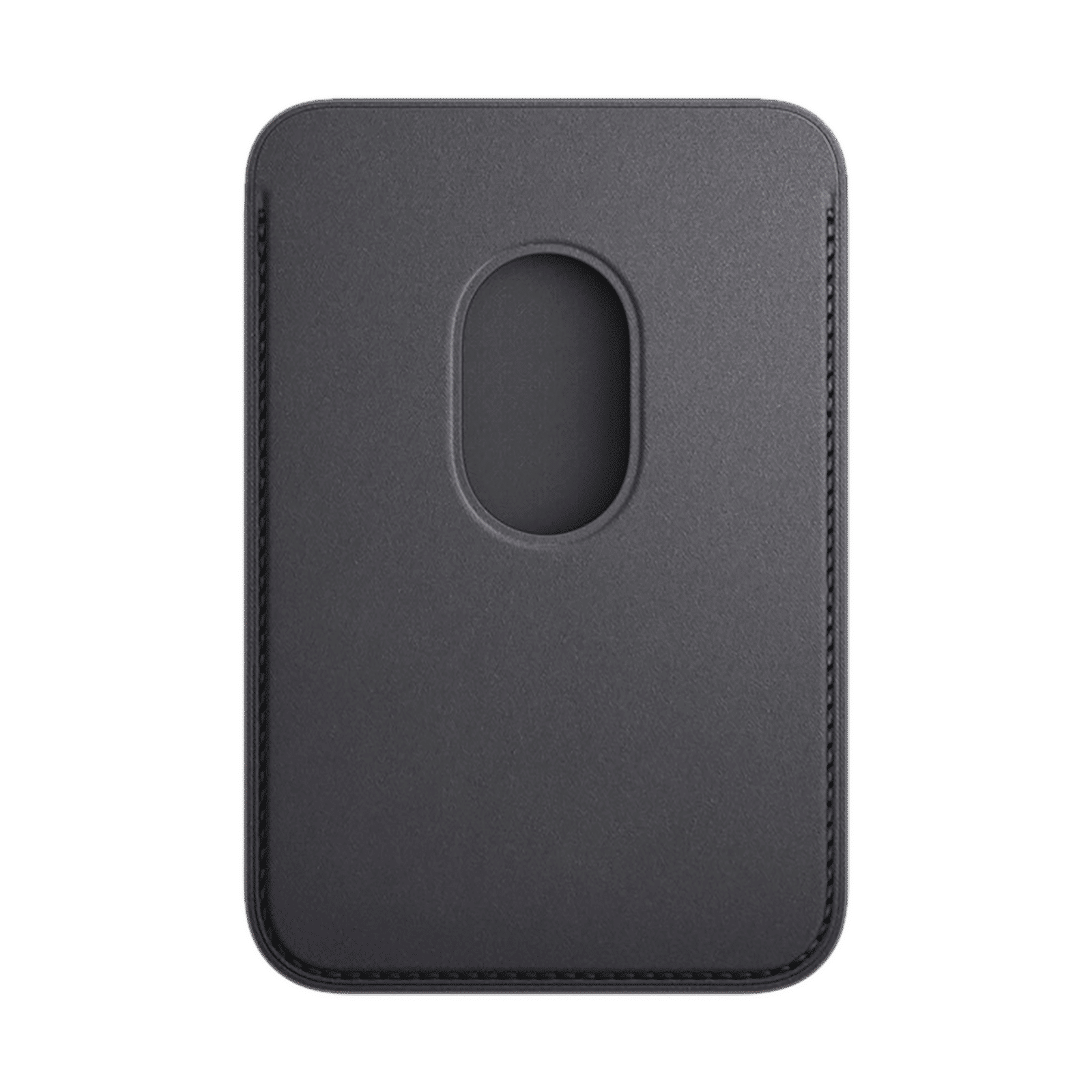 Apple Soft FineWoven Wallet for Apple iPhone 15/15 Pro Max/15/15 Plus/14 Pro/14 Pro Max/14/14 Plus/13 Pro/13 Pro Max/13 Mini/13/12 Pro/12 Pro Max/12 Mini/12 (Built-in Magnet, Black)_2