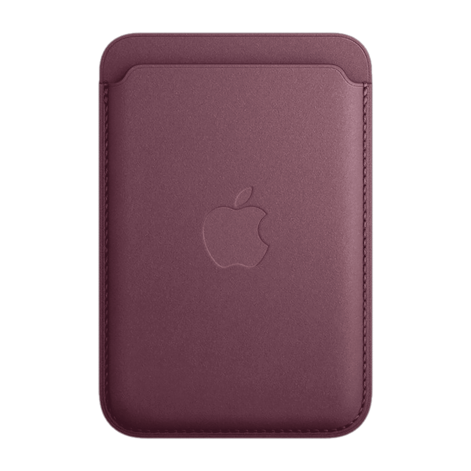Apple Soft FineWoven Wallet for Apple iPhone 15/15 Pro Max/15/15 Plus/14 Pro/14 Pro Max/14/14 Plus/13 Pro/13 Pro Max/13 Mini/13/12 Pro/12 Pro Max/12 Mini/12 (Built-in Magnet, Mulberry)_1