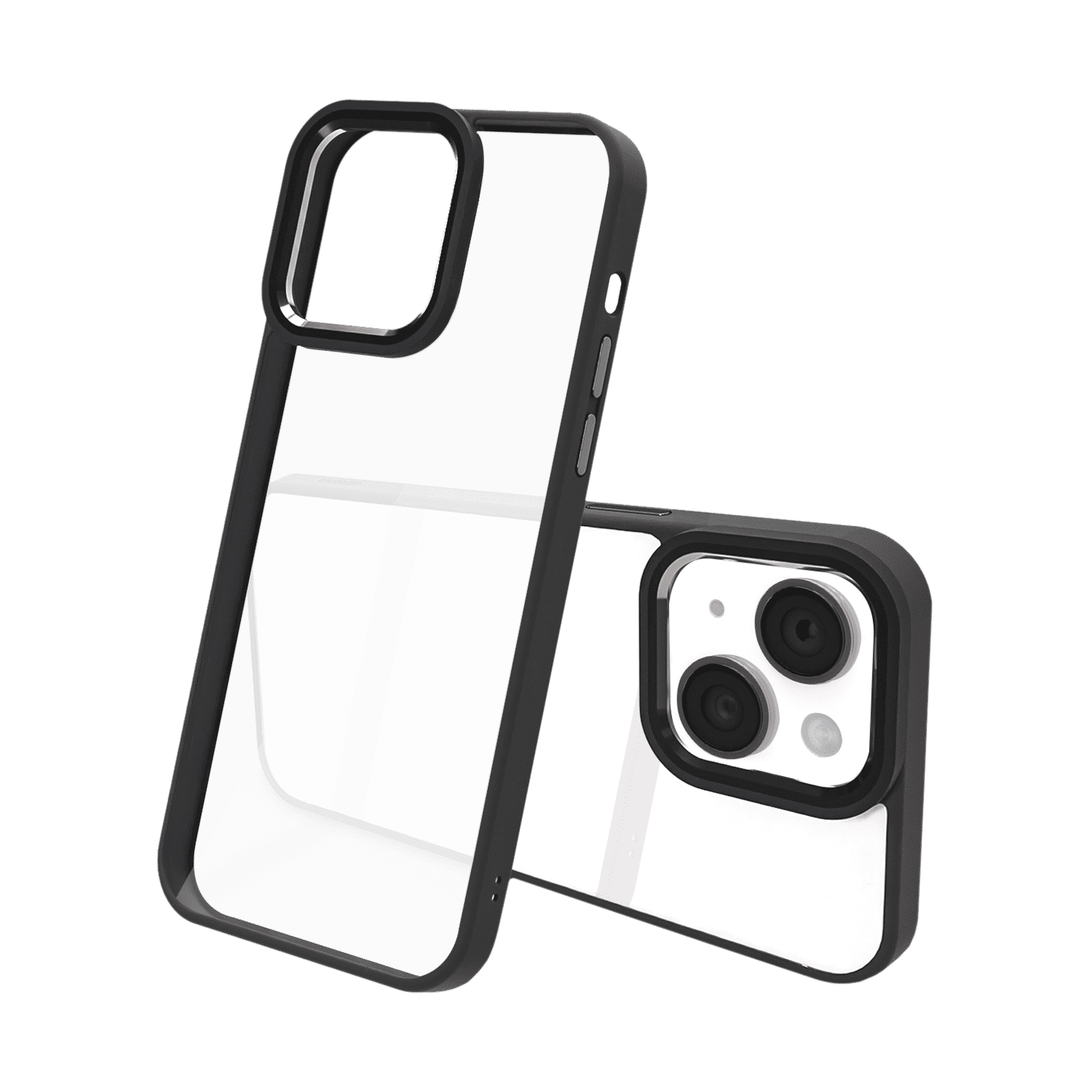 GRIPP Clarion Hard Polycarbonate Back Cover for Apple iPhone 15 Plus (Anti Bacterial Technology, Black)_3