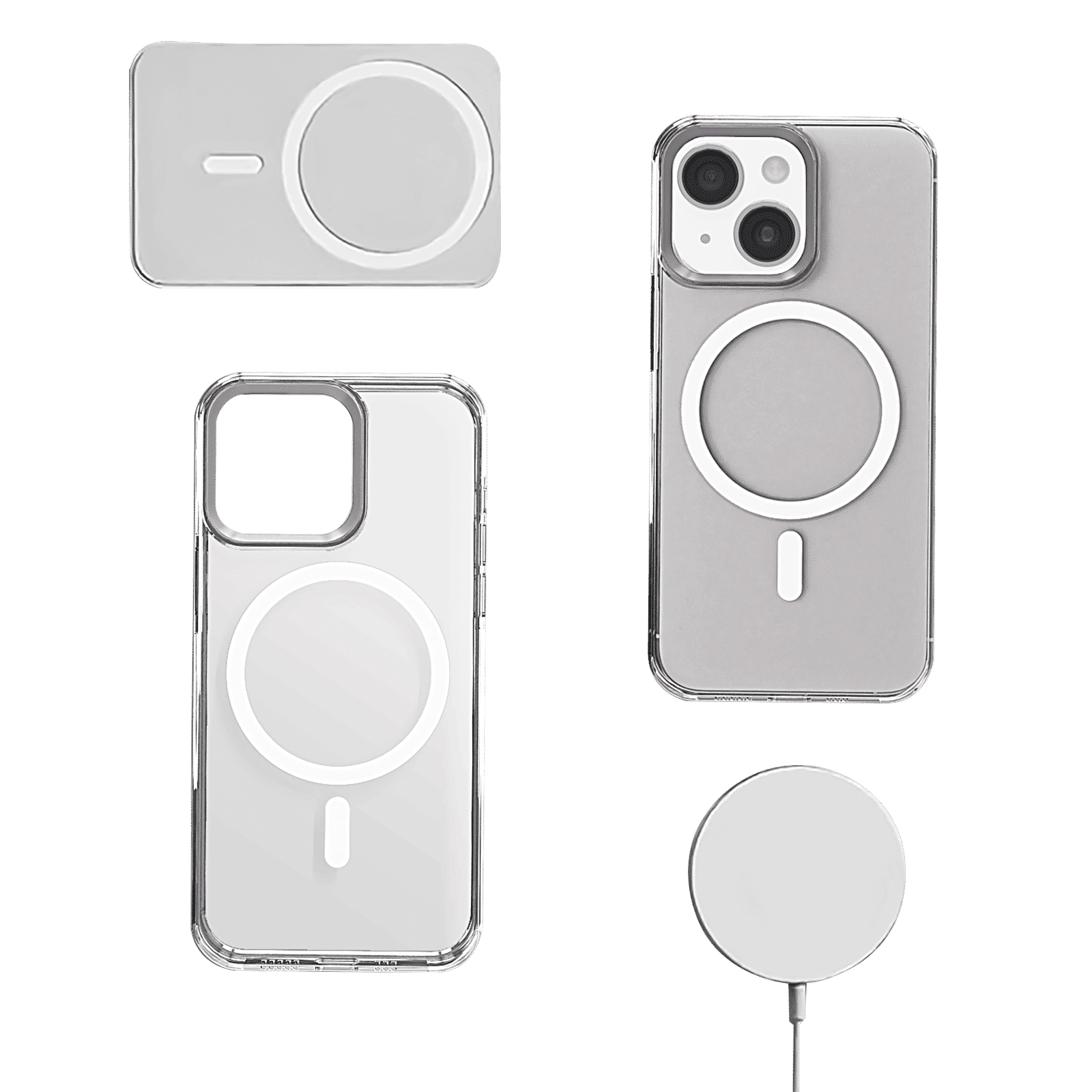 GRIPP Neo Xtreme Hard Polycarbonate Back Cover for Apple iPhone 15 (MagSafe Compatible, Clear)_7