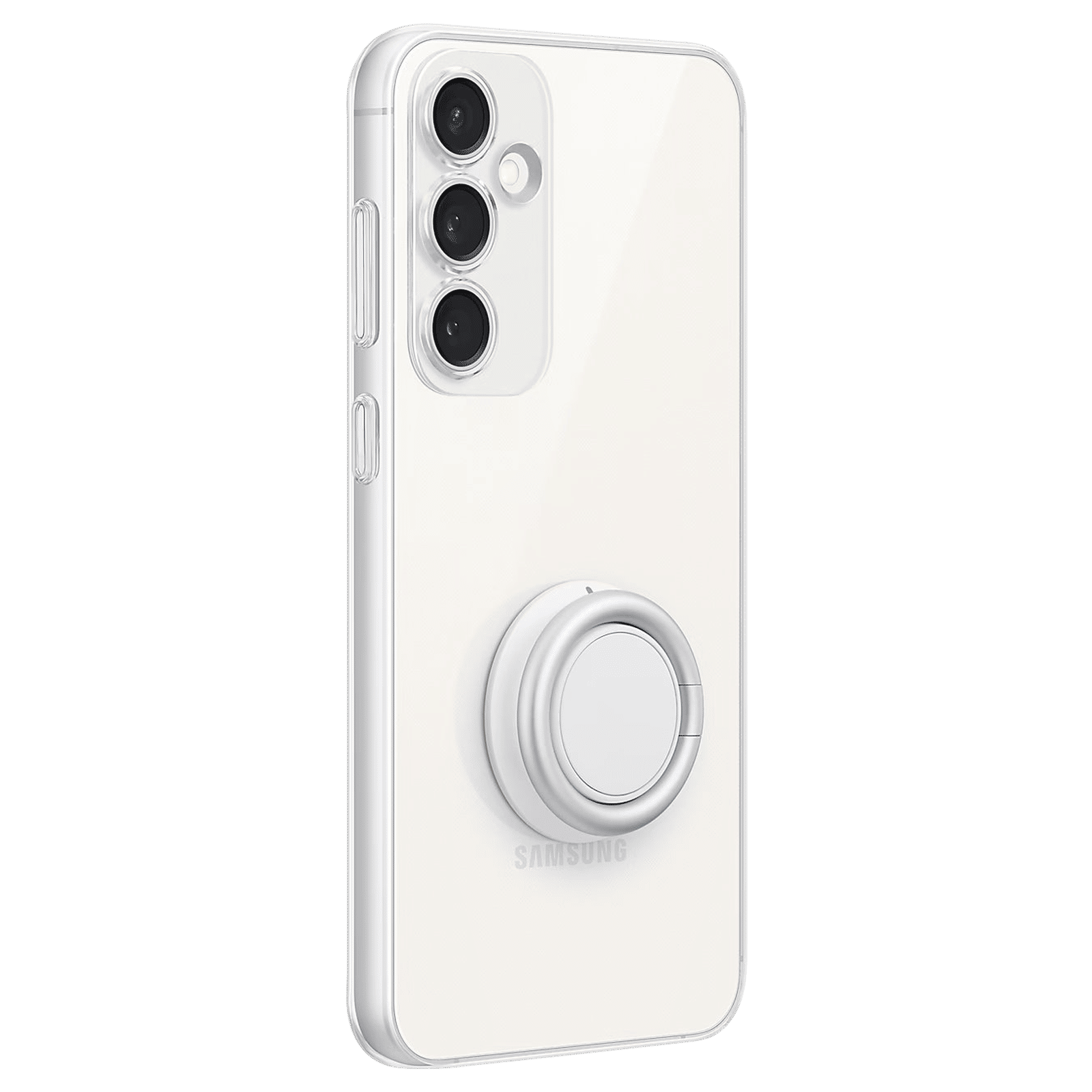 SAMSUNG Soft TPU Back Case for Galaxy S23 FE (Scratch Resistant, Transparent)_4