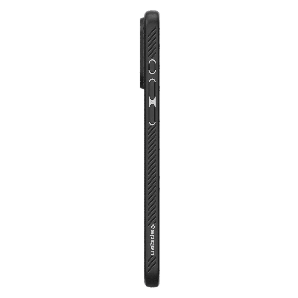 spigen Liquid Air Soft TPU Back Cover for iPhone 15 Pro Max (Air Cushion Technology, Matte Black) spigen Liquid Air Soft TPU Back Cover for iPhone 15 Pro Max (Air Cushion Technology, Matte Black)_10