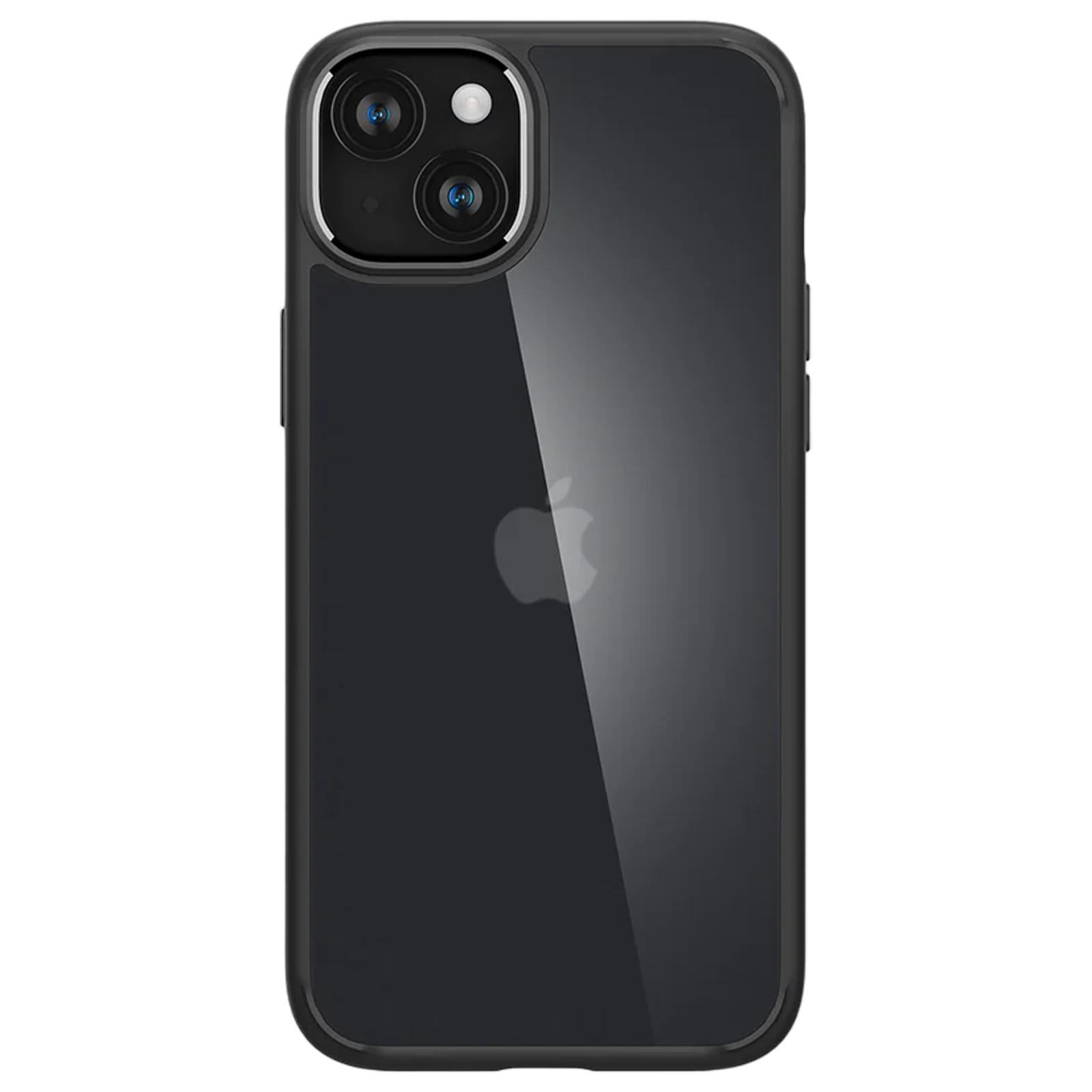 spigen Ultra Hybrid TPU & Polycarbonate Back Cover for Apple iPhone 15 Plus (Supports Wireless Charging, Frost Black)_3