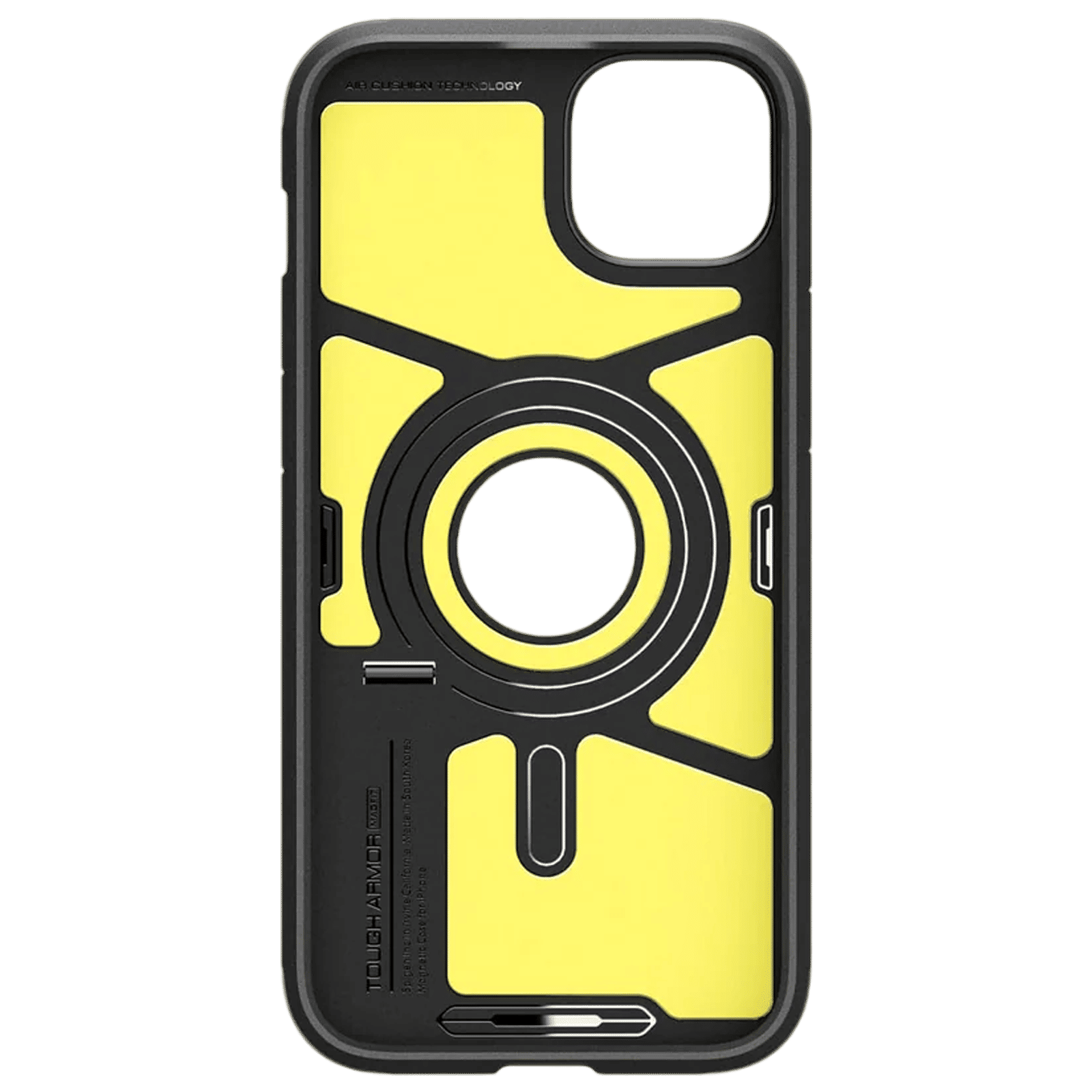 Spigen Tough Armor Hard TPU and Polycarbonate Back Cover for Apple iPhone 15 Plus (Military Grade, Black) Spigen Tough Armor Hard TPU and Polycarbonate Back Cover for Apple iPhone 15 Plus (Military Grade, Black)_5