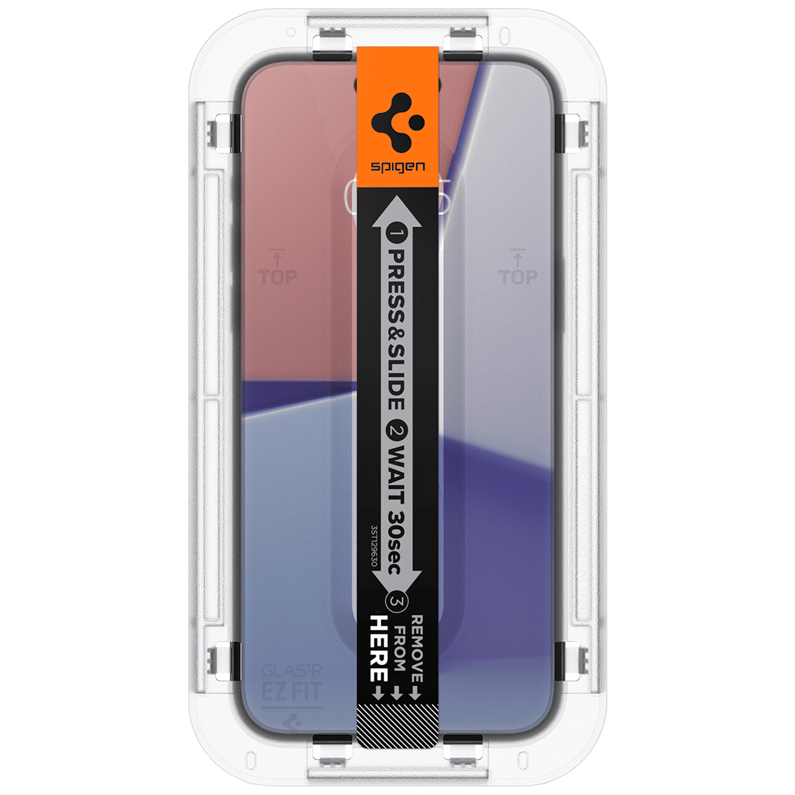 spigen GLAS.tR EZ Fit Tempered Glass for Apple iPhone 15 Plus (Sensor Protected)_6