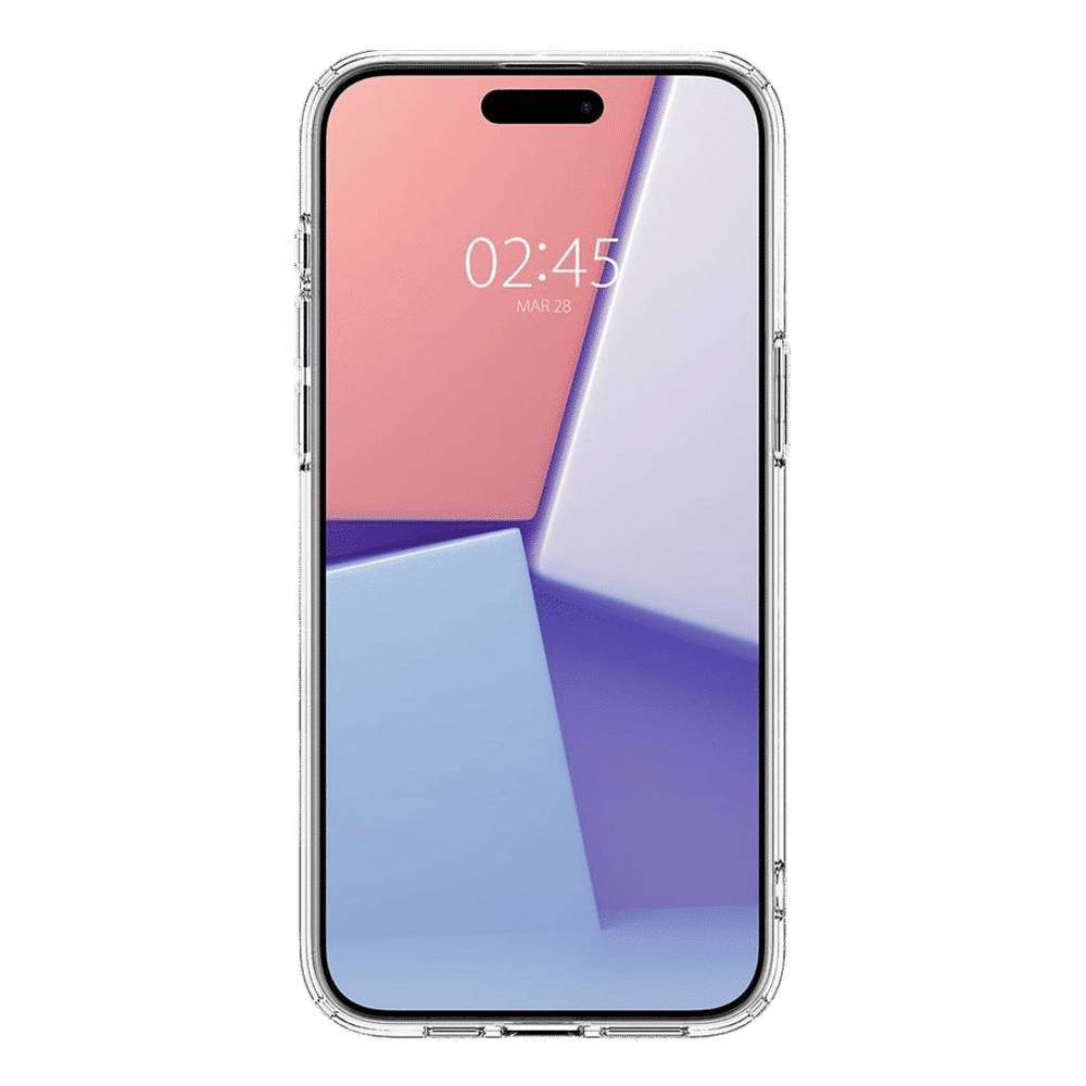 spigen Ultra Hybrid Hard TPU & Polycarbonate Back Cover for Apple iPhone 15 Pro (Supports Wireless Charging, White)_7