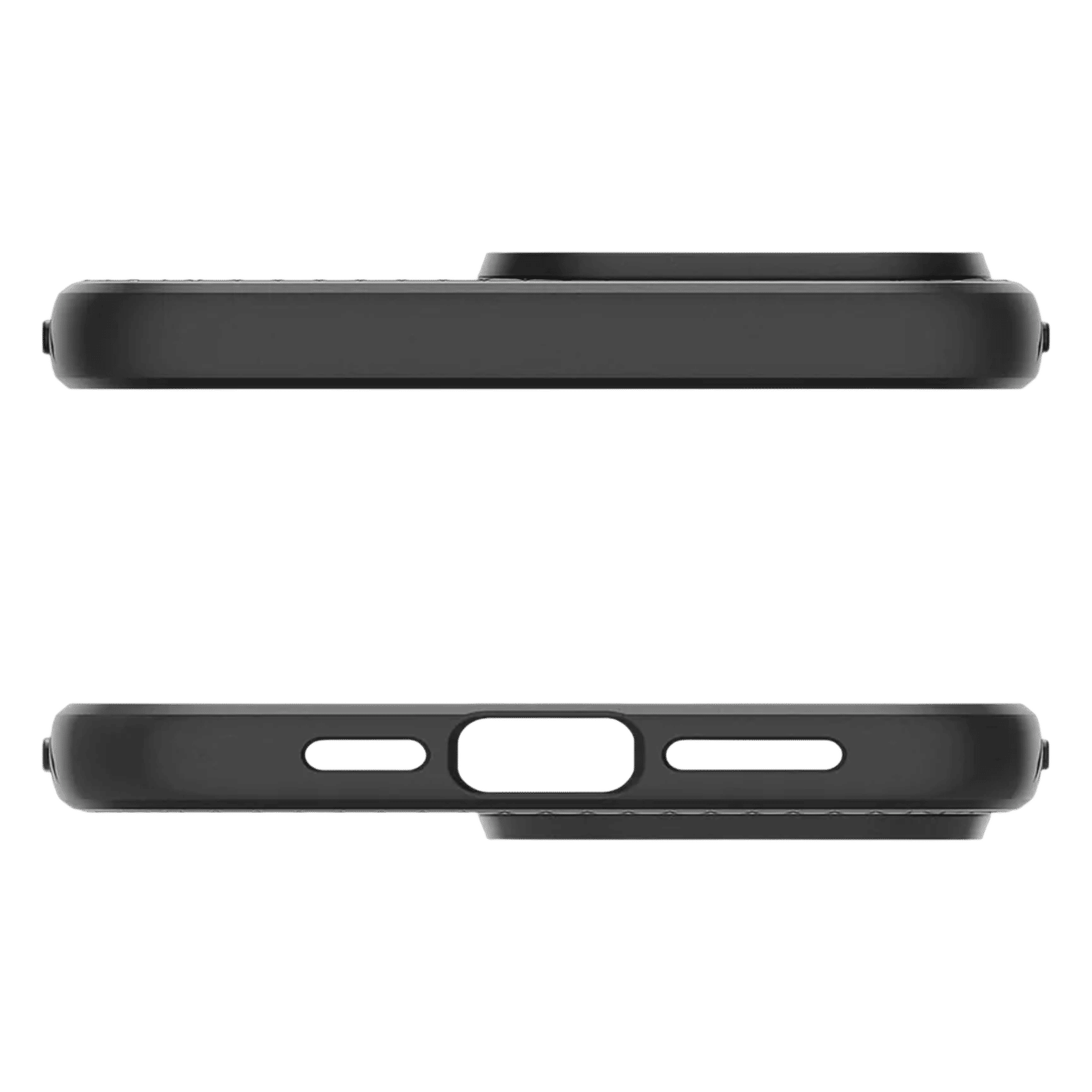 spigen Liquid Air TPU Back Cover for Apple iPhone 15 Pro (Supports Wireless Charging, Matte Black)_18