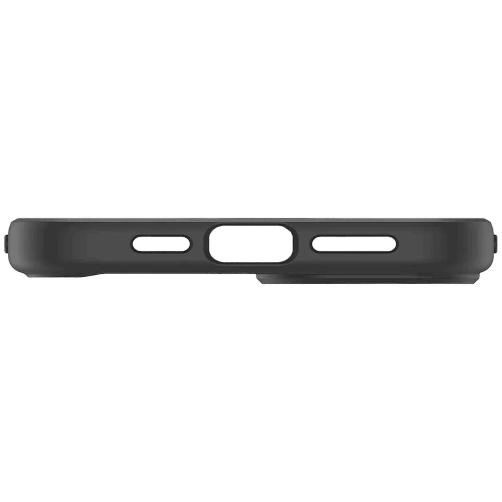 spigen Ultra Hybrid TPU & Polycarbonate Back Cover for Apple iPhone 15 (Supports Wireless Charging, Frost Black)_6