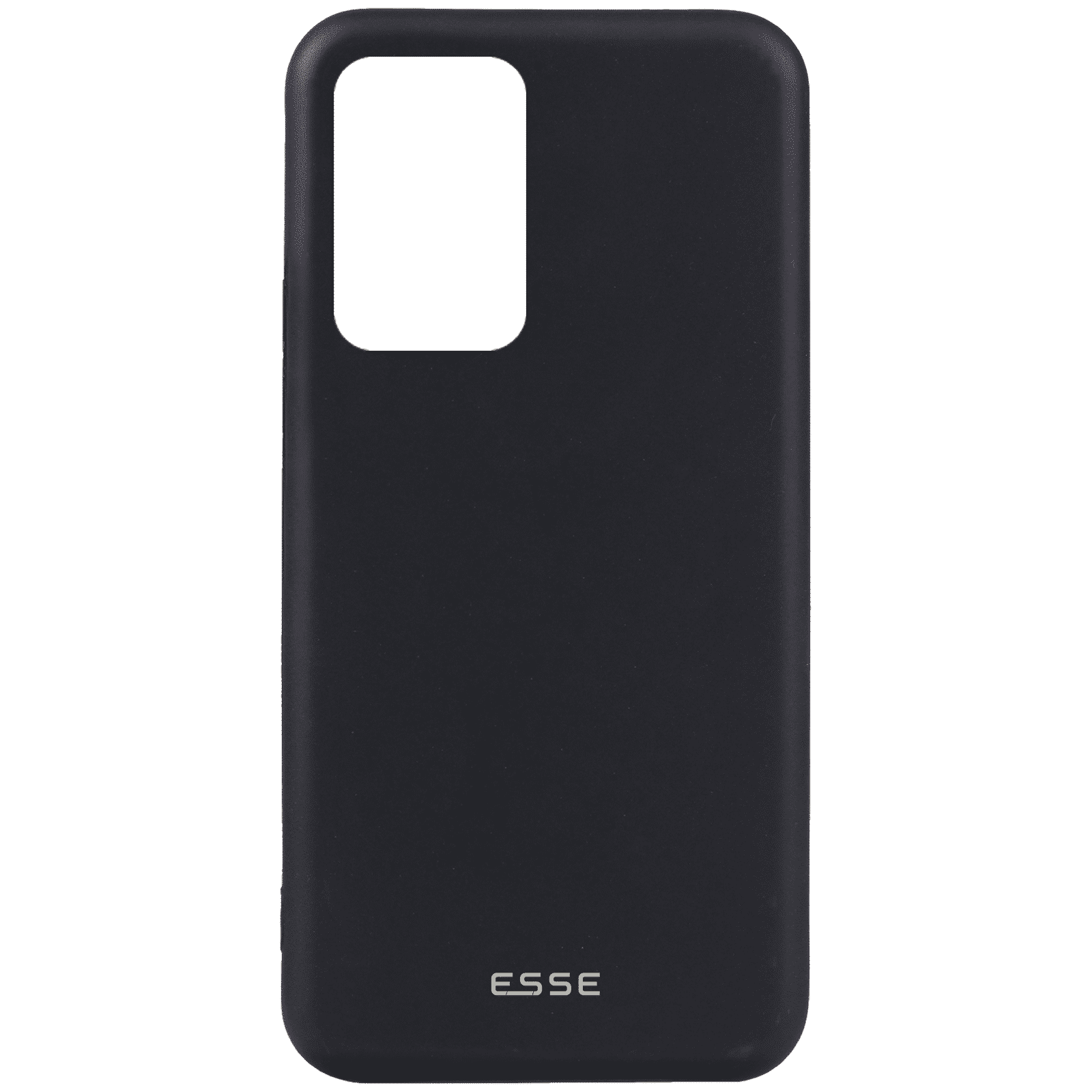 ESSE Soft Silicone Back Case for Vivo T2X (Optimal Protection, Black)_3