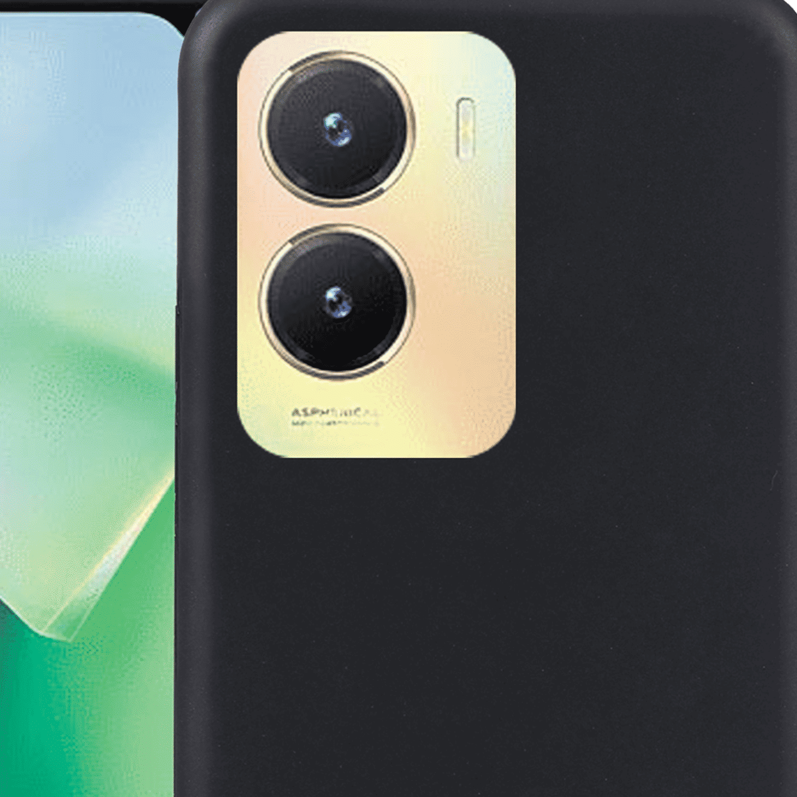 ESSE Soft Silicone Back Case for Vivo T2X (Optimal Protection, Black)_5