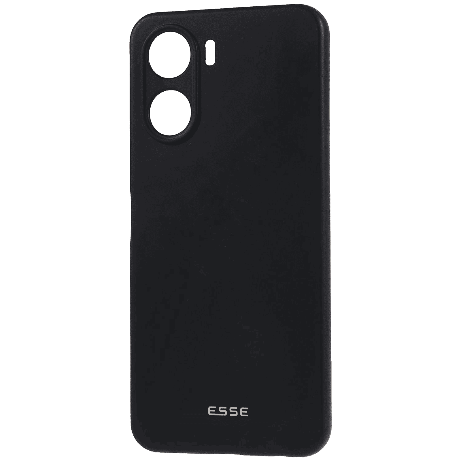 ESSE Soft Silicone Back Case for Vivo Y16 (Optimal Protection, Black)_3