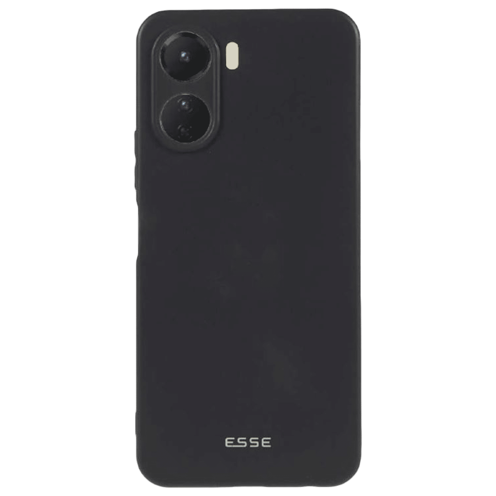 ESSE Soft Silicone Back Case for Vivo Y16 (Optimal Protection, Black)_4