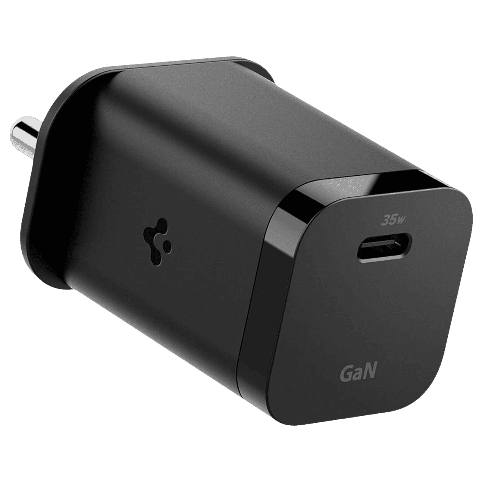 spigen PE2213 35W Type C Fast Charger (Adapter Only, Gan Technology, Black)_1