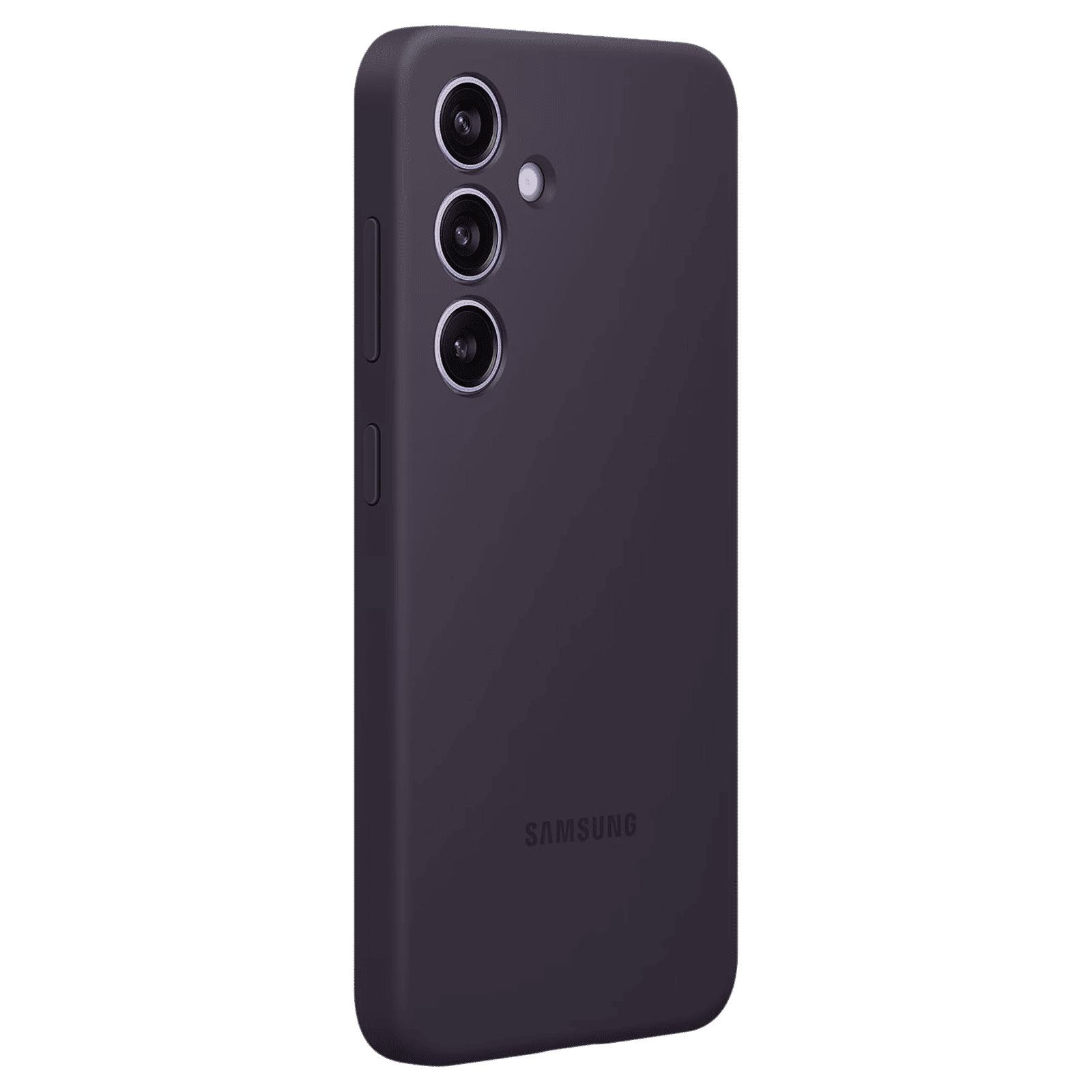 SAMSUNG Silicone Back Case for SAMSUNG Galaxy S24 (Silky-smooth Touch, Dark Violet)_4