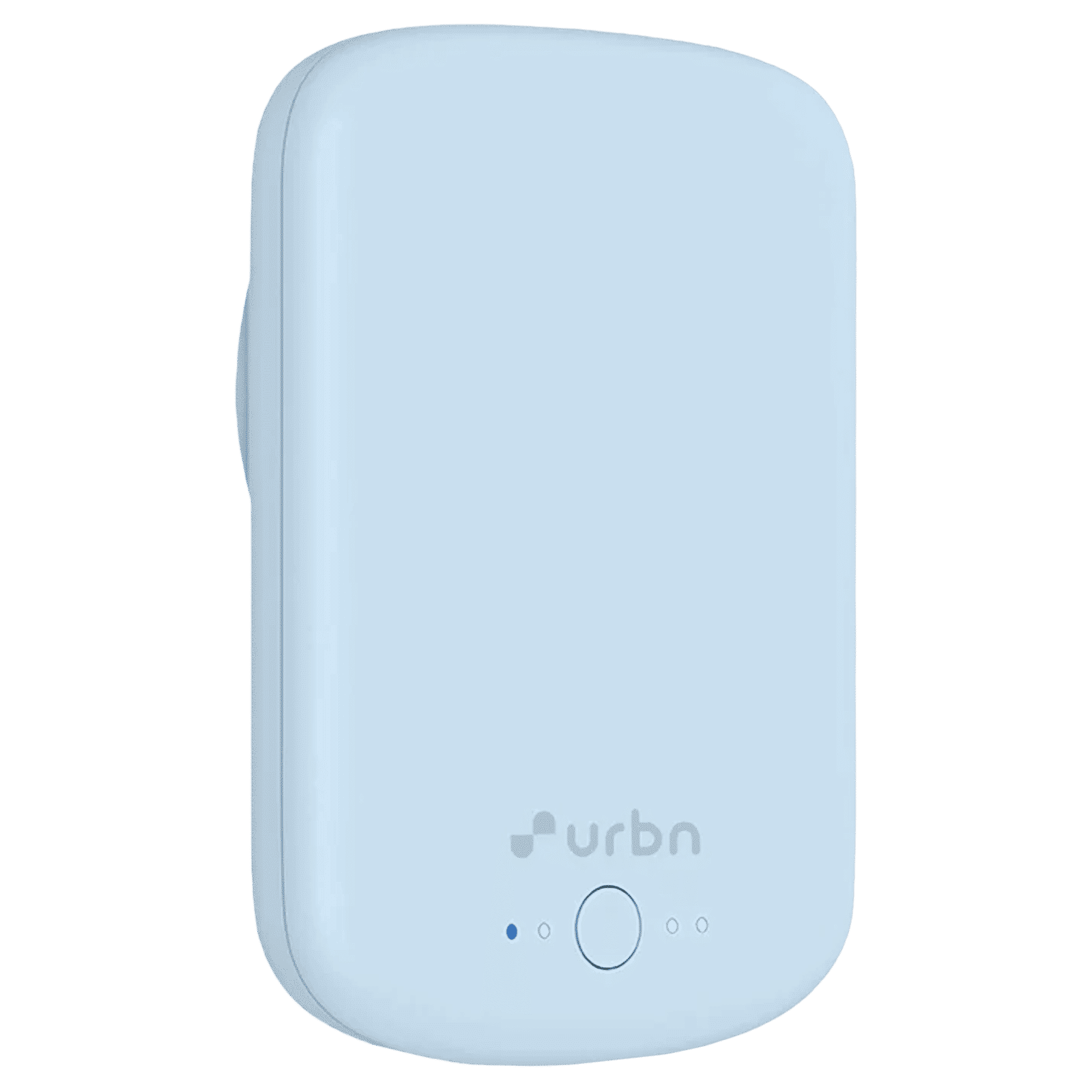 urbn Compact MagTag 5000 mAh 15W Fast Charging Power Bank (1 Type C Port, Magsafe Compatible, Light Blue)_6