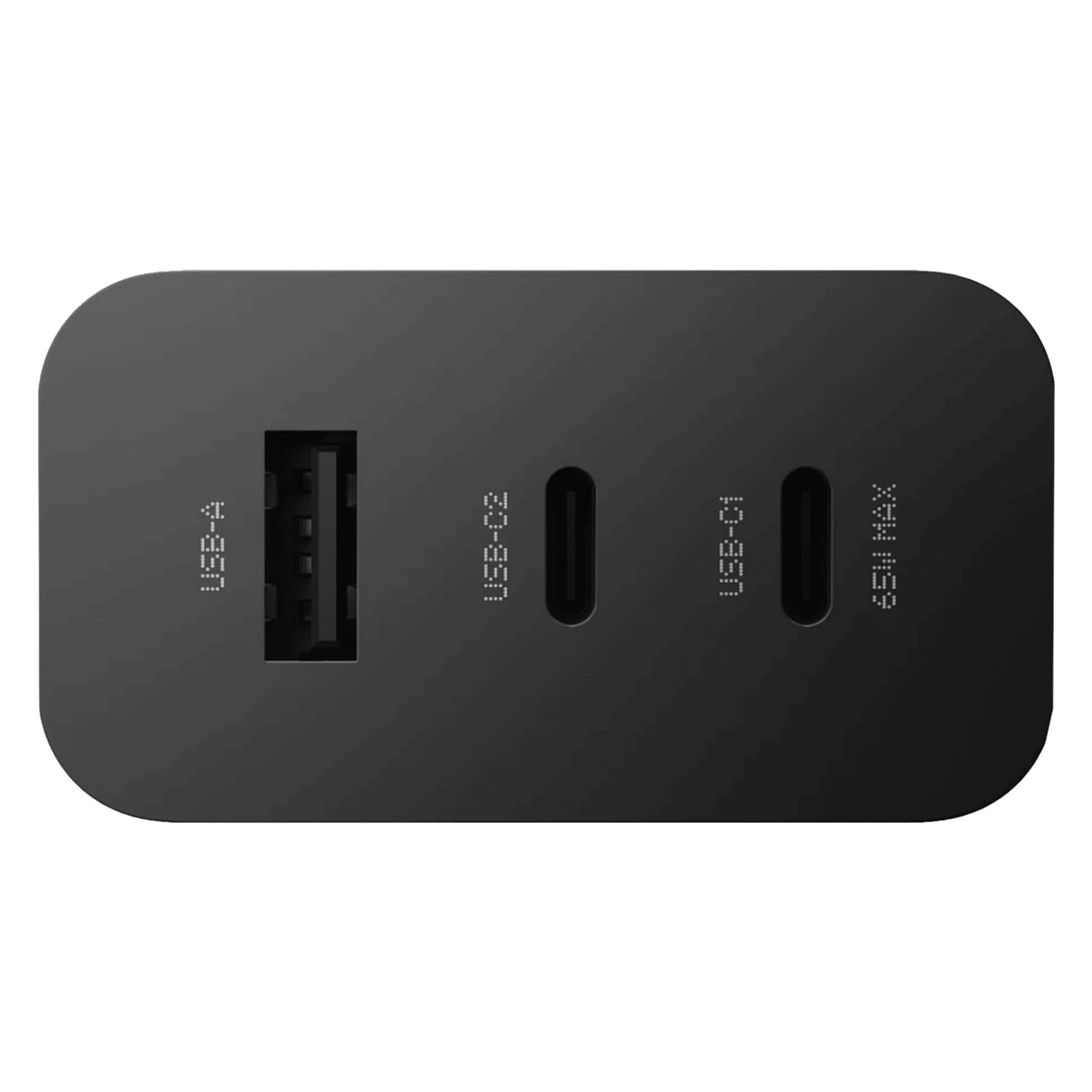 Nothing C332 65W Type A and Type C 3-Port Fast Charger (Adapter Only, GaN Technology, Dark Grey)_6