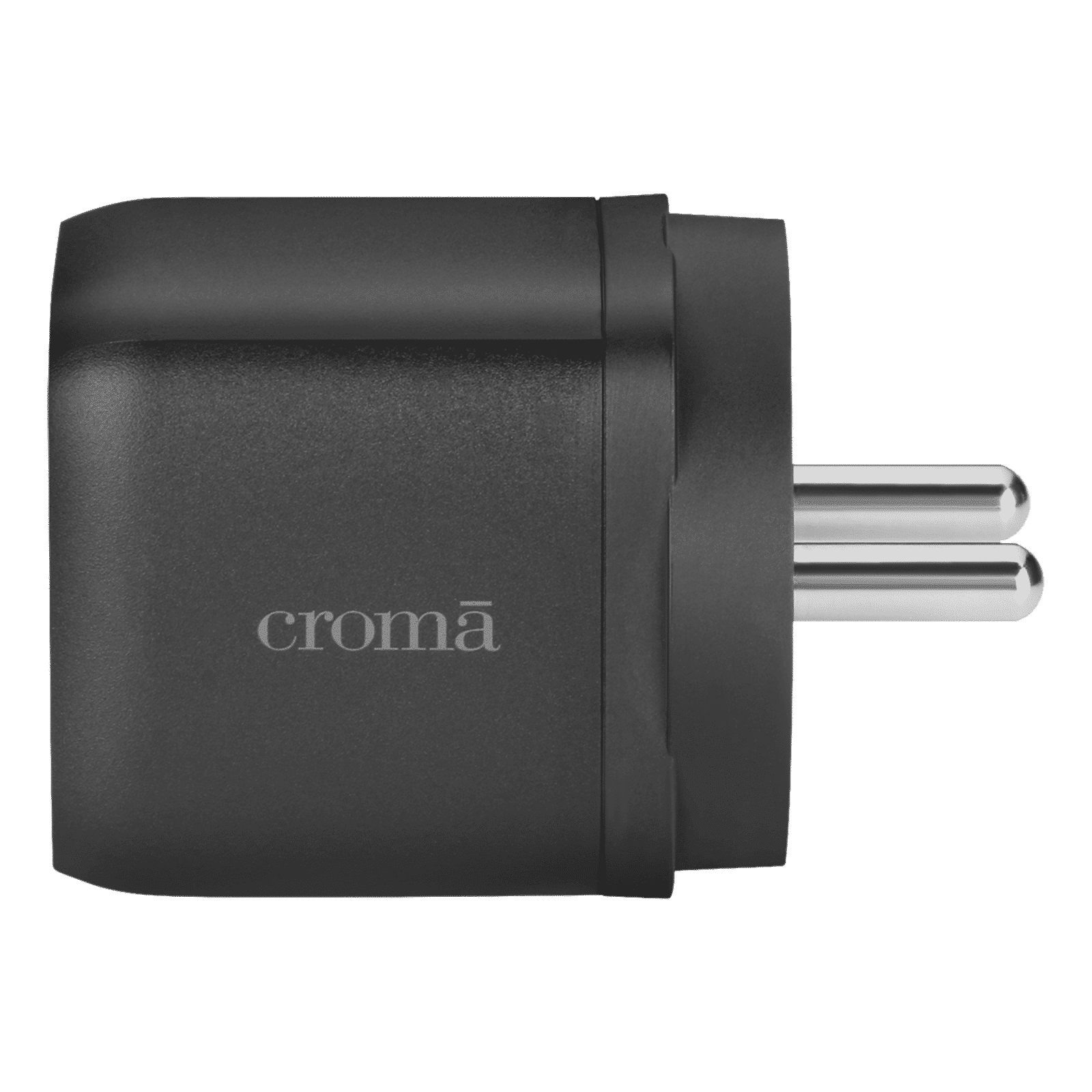Croma 45W Type C 2 Port GaN Charger (Adapter Only, Black)_6