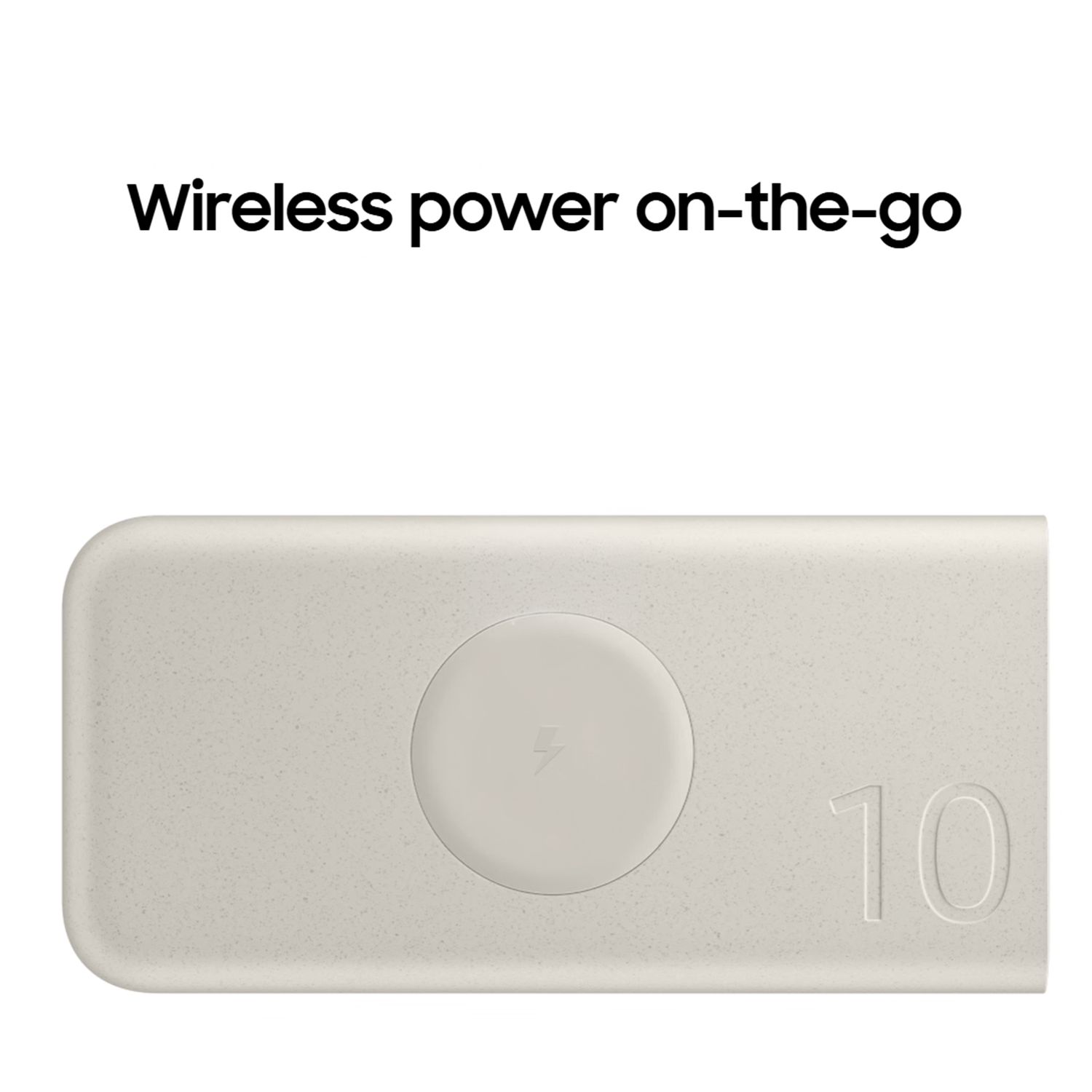 SAMSUNG 10000 mAh 25W Fast Charging Power Bank (2 Type C Ports, Wireless Charging, Beige)_10