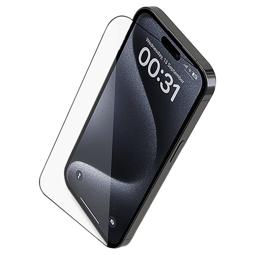 GRIPP 3D Tempered Glass for Apple iPhone 15 Pro (9H Hardness)_3