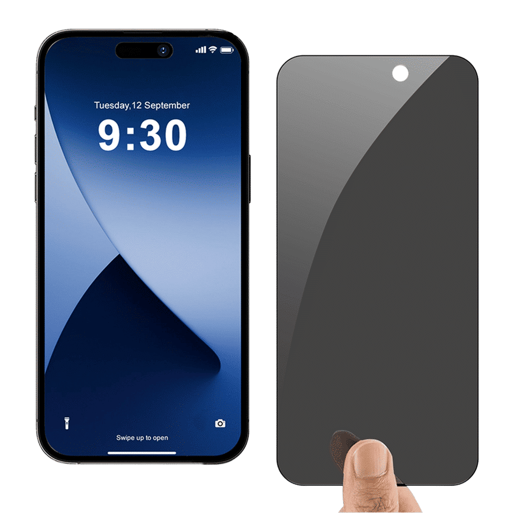 GRIPP Privacy Tempered Glass for Apple iPhone 15 (9H Hardness Scratch Resistant) GRIPP Privacy Tempered Glass for Apple iPhone 15 (9H Hardness Scratch Resistant)_6