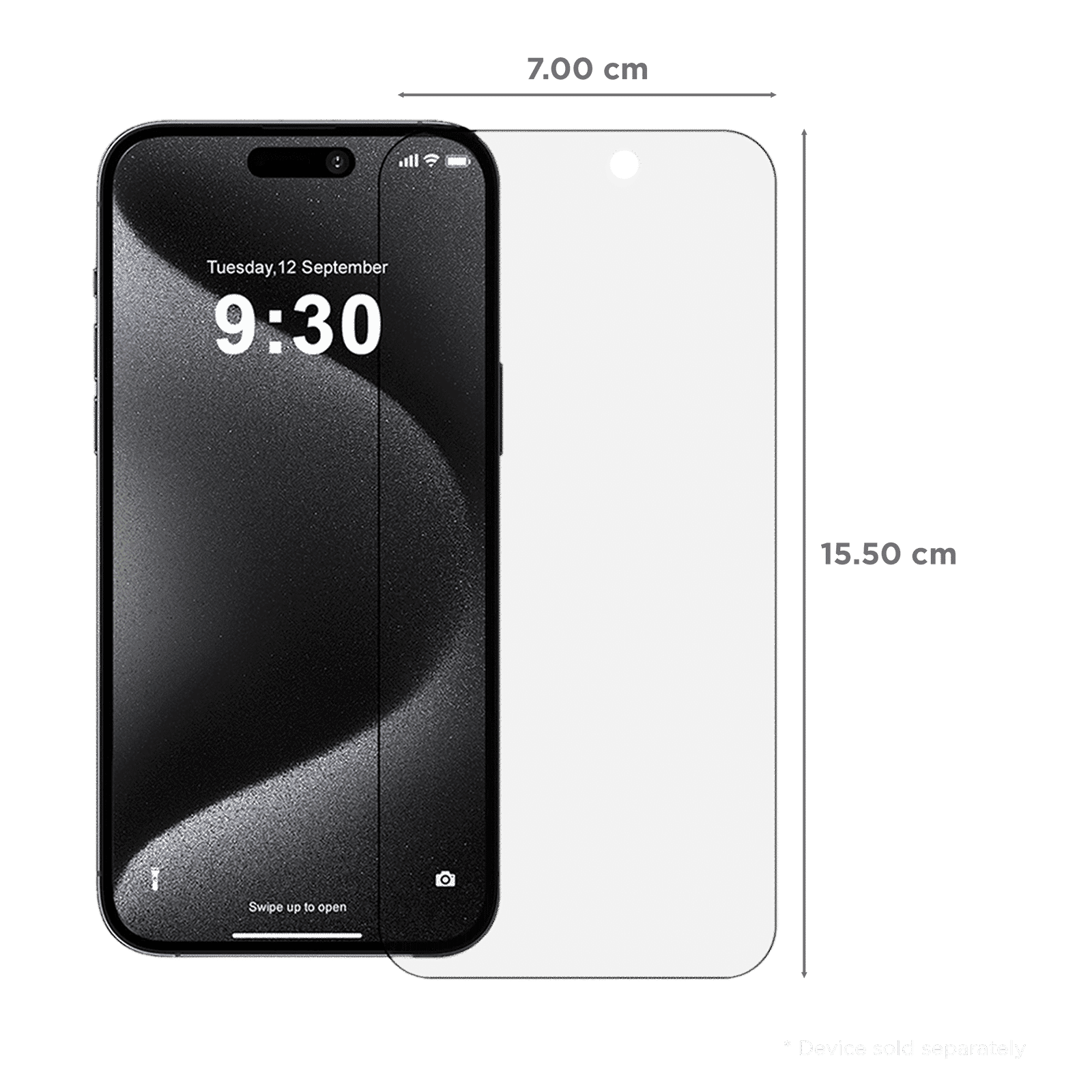 GRIPP Privacy Tempered Glass for Apple iPhone 15 Pro (9H Hardness Scratch Resistant) GRIPP Privacy Tempered Glass for Apple iPhone 15 Pro (9H Hardness Scratch Resistant)_2