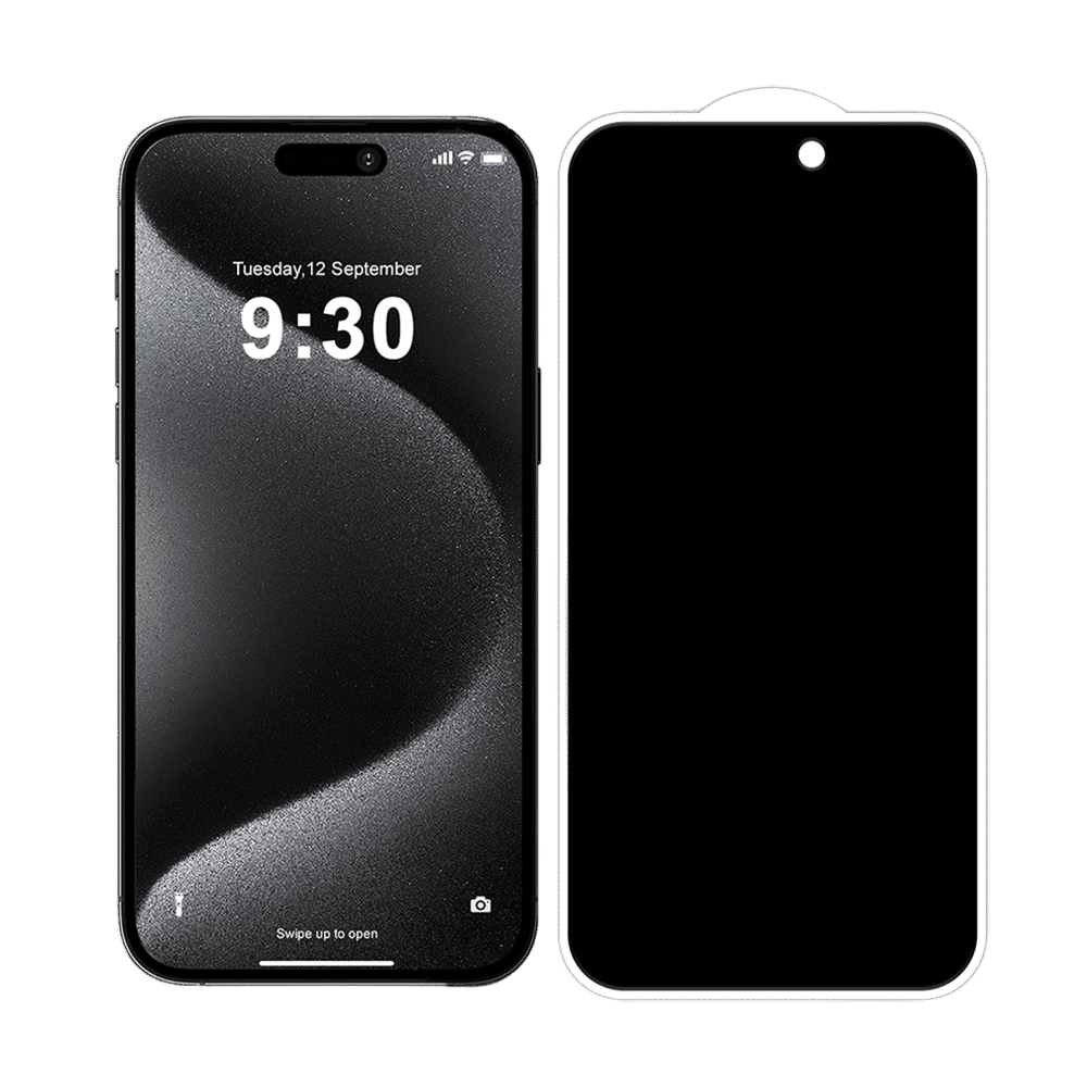 GRIPP Privacy Tempered Glass for Apple iPhone 15 Pro Max (9H Hardness Scratch Resistant) GRIPP Privacy Tempered Glass for Apple iPhone 15 Pro Max (9H Hardness Scratch Resistant)_5