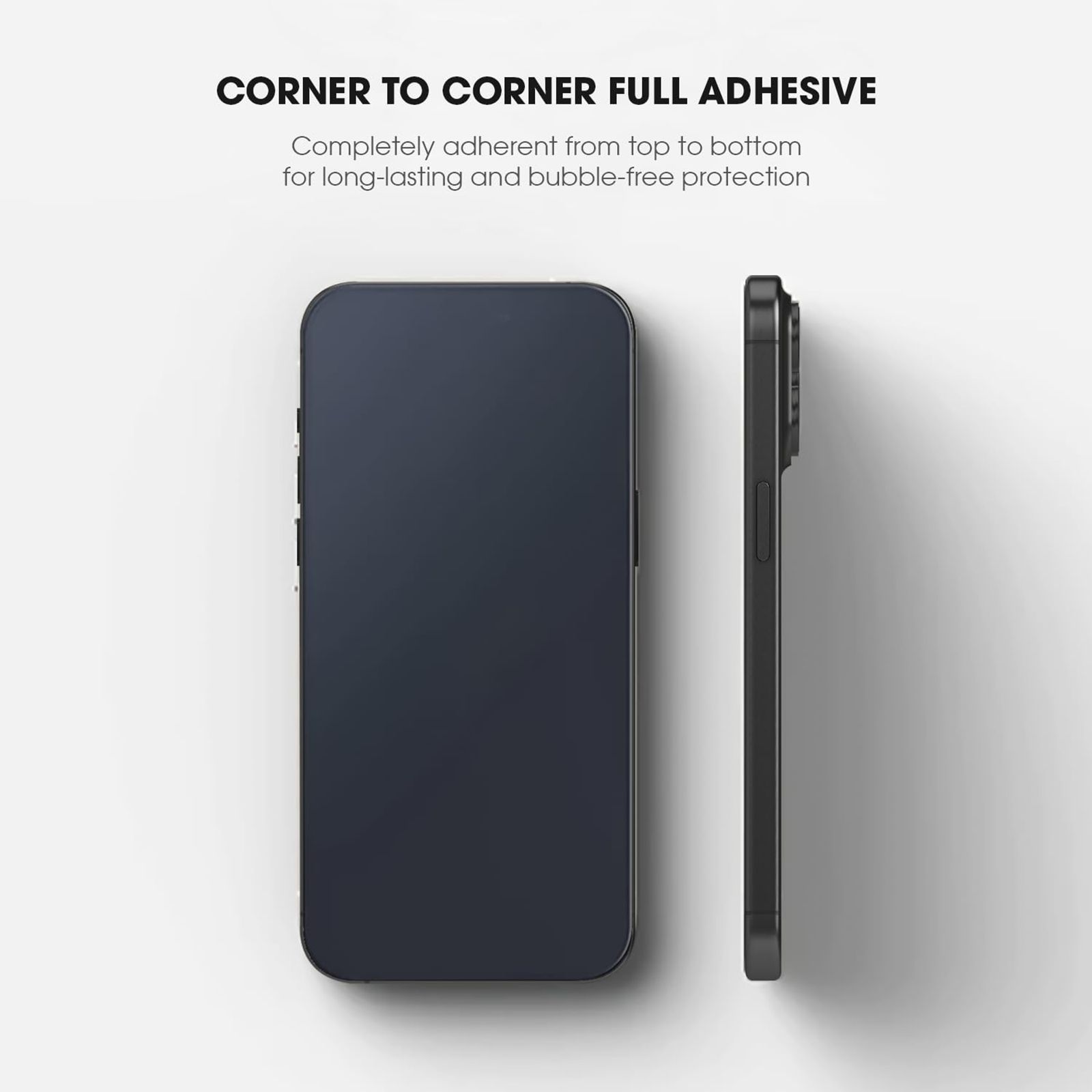 GRIPP Privacy Matte Tempered Glass for Apple iPhone 15 (9H Hardness Scratch Resistant)_14