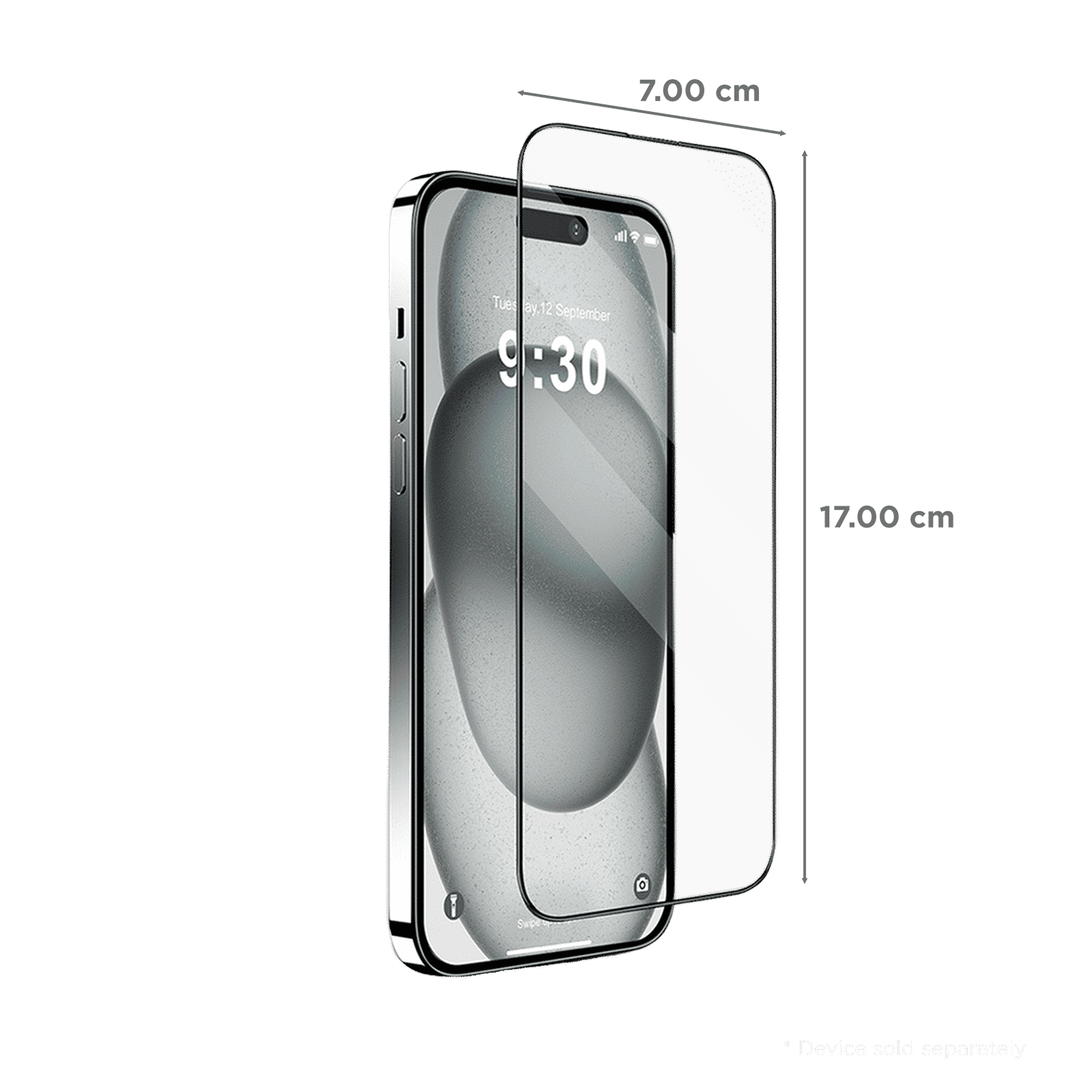 GRIPP Privacy Matte Tempered Glass for Apple iPhone 15 Plus (9H Hardness Scratch Resistant) GRIPP Privacy Matte Tempered Glass for Apple iPhone 15 Plus (9H Hardness Scratch Resistant)_2