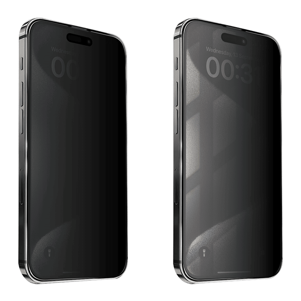 GRIPP Privacy Matte Tempered Glass for Apple iPhone 15 Pro Max (9H Hardness Scratch Resistant)_4